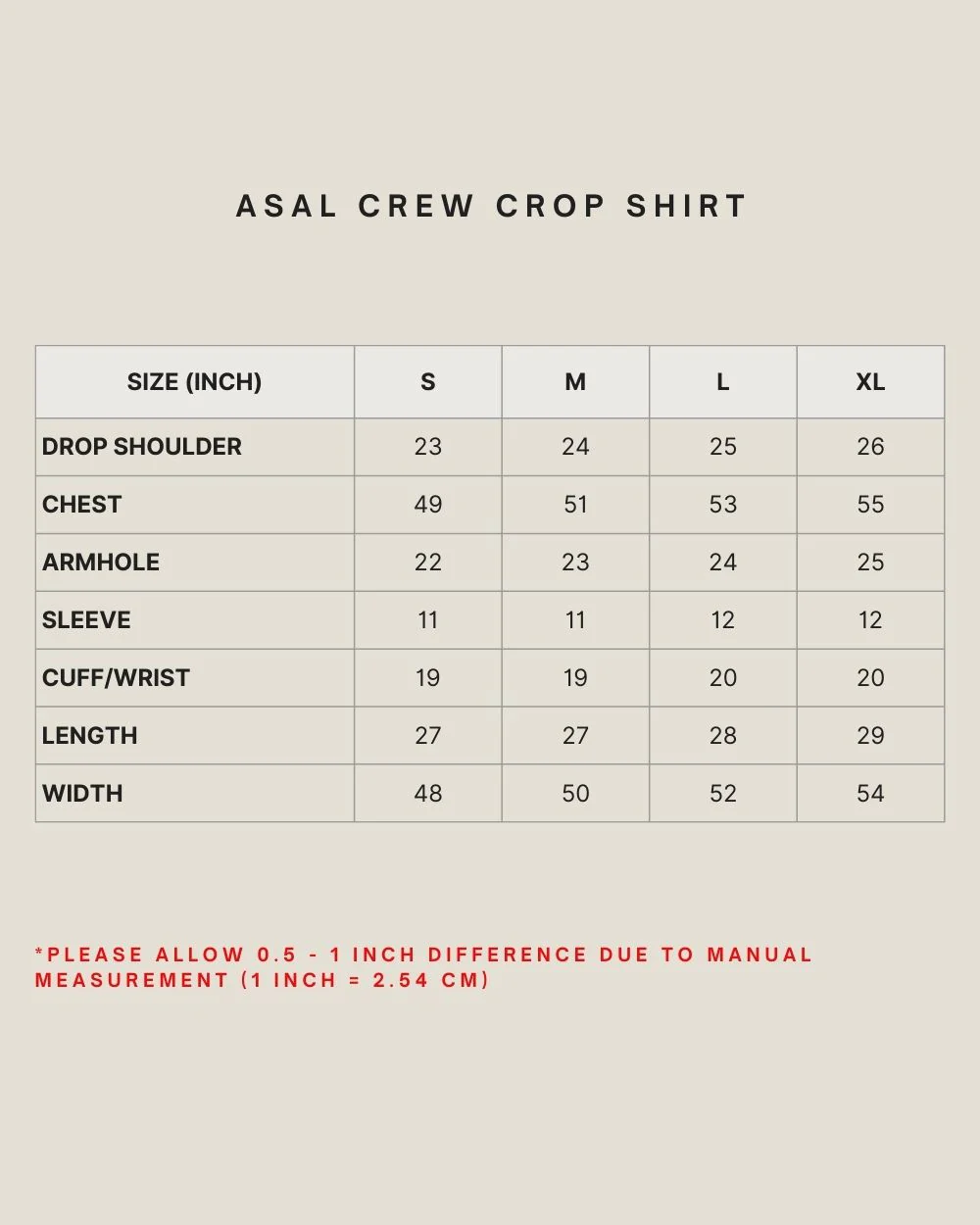 ASAL CREW CROP SHIRT IN AD01 - Image 4