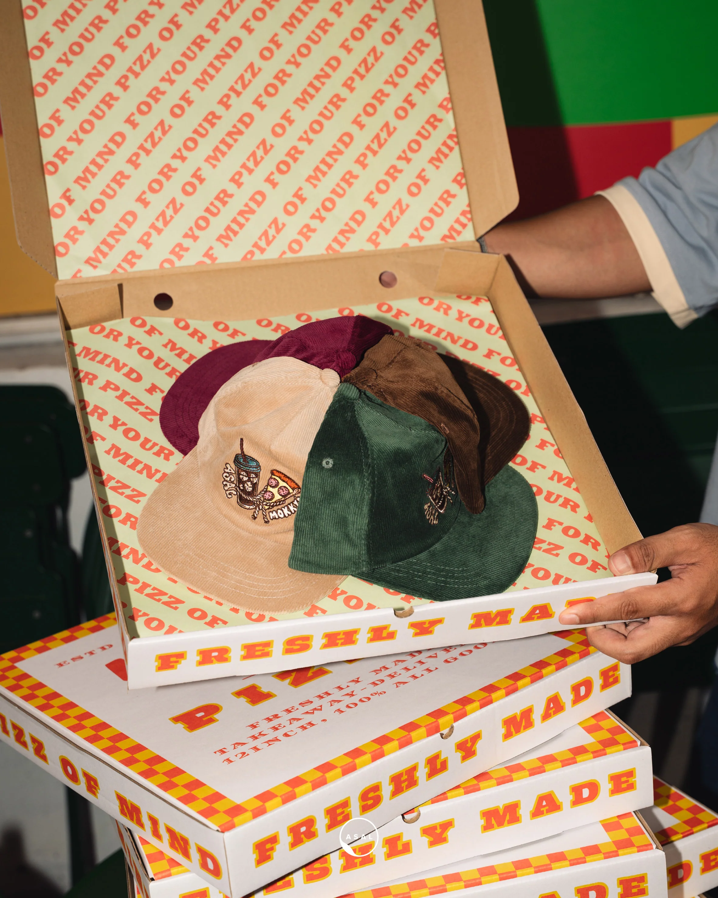 ASAL X MOKKY'S MELLOW CAP IN BIKING RED - Image 5
