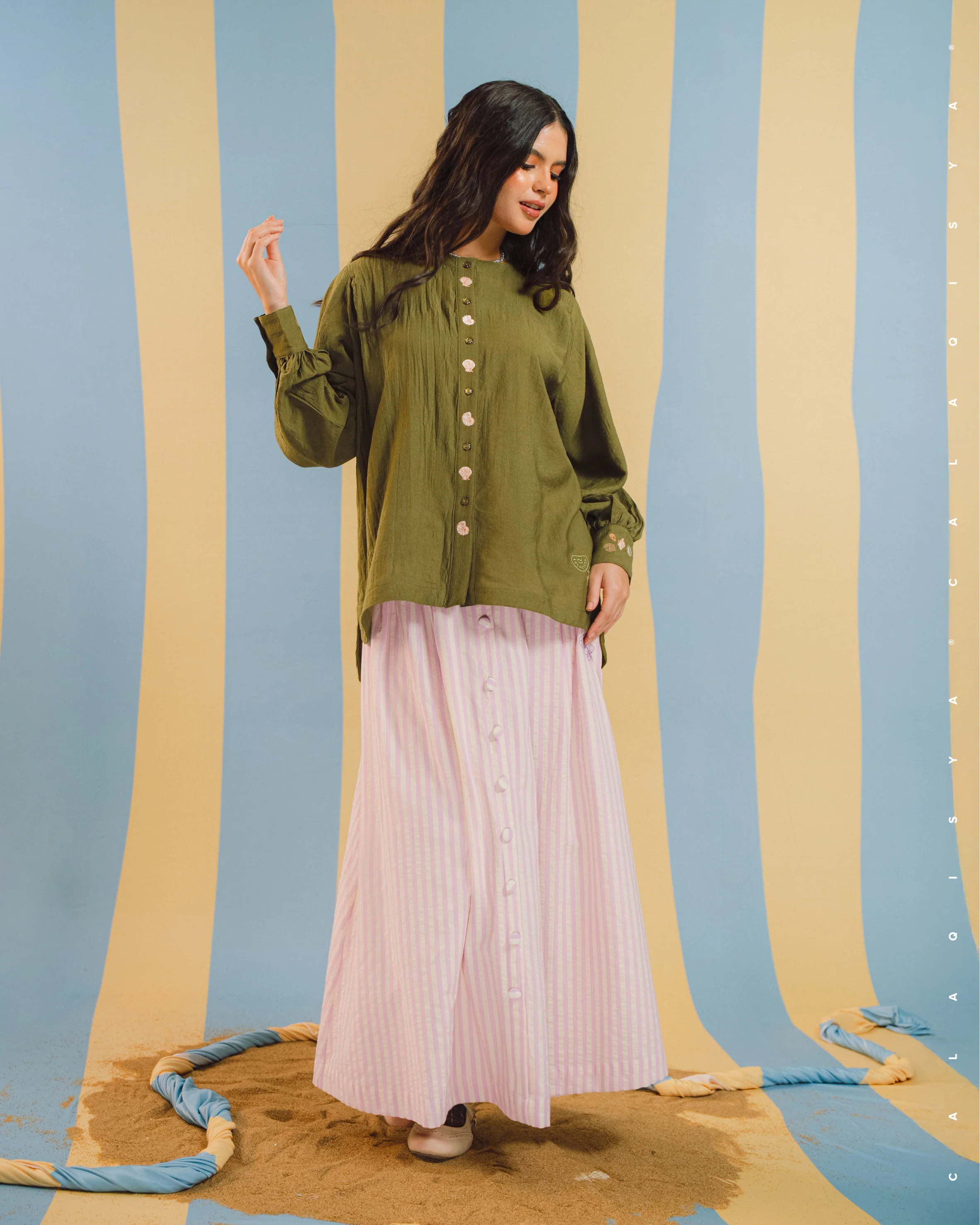 BAYU LAYAR SKIRT IN AS04