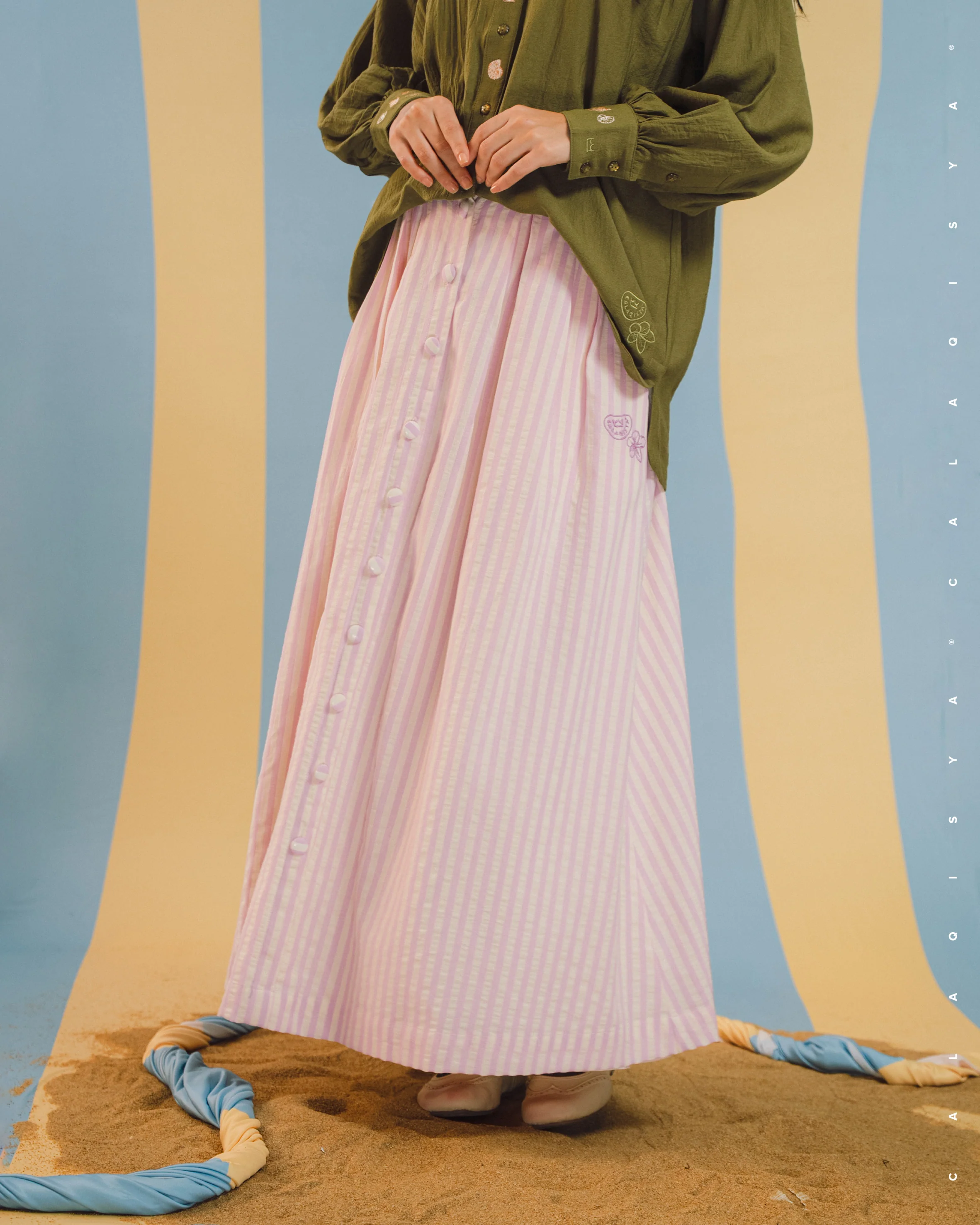 BAYU LAYAR SKIRT IN AS04 - Image 2