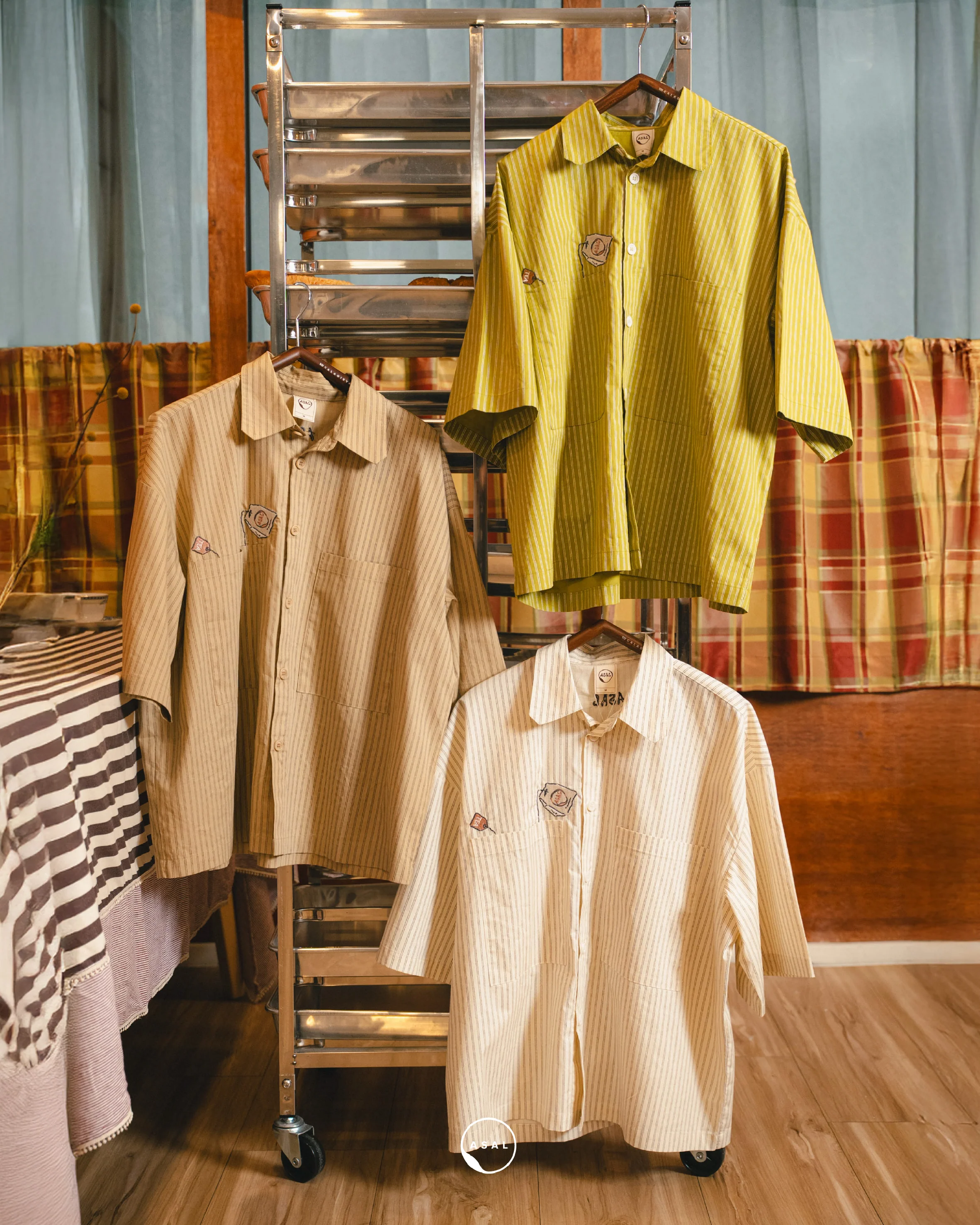 BFSCT TEA BAG SHIRT IN CRESS GREEN - Image 3