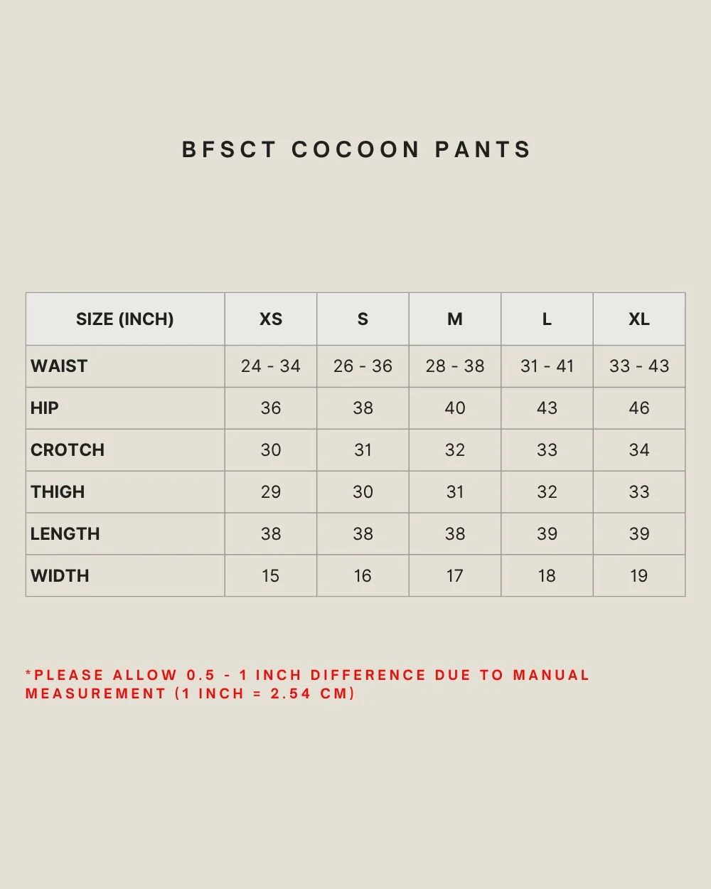 BFSCT COCOON PANTS IN CINNAMON SWIRL - Image 5