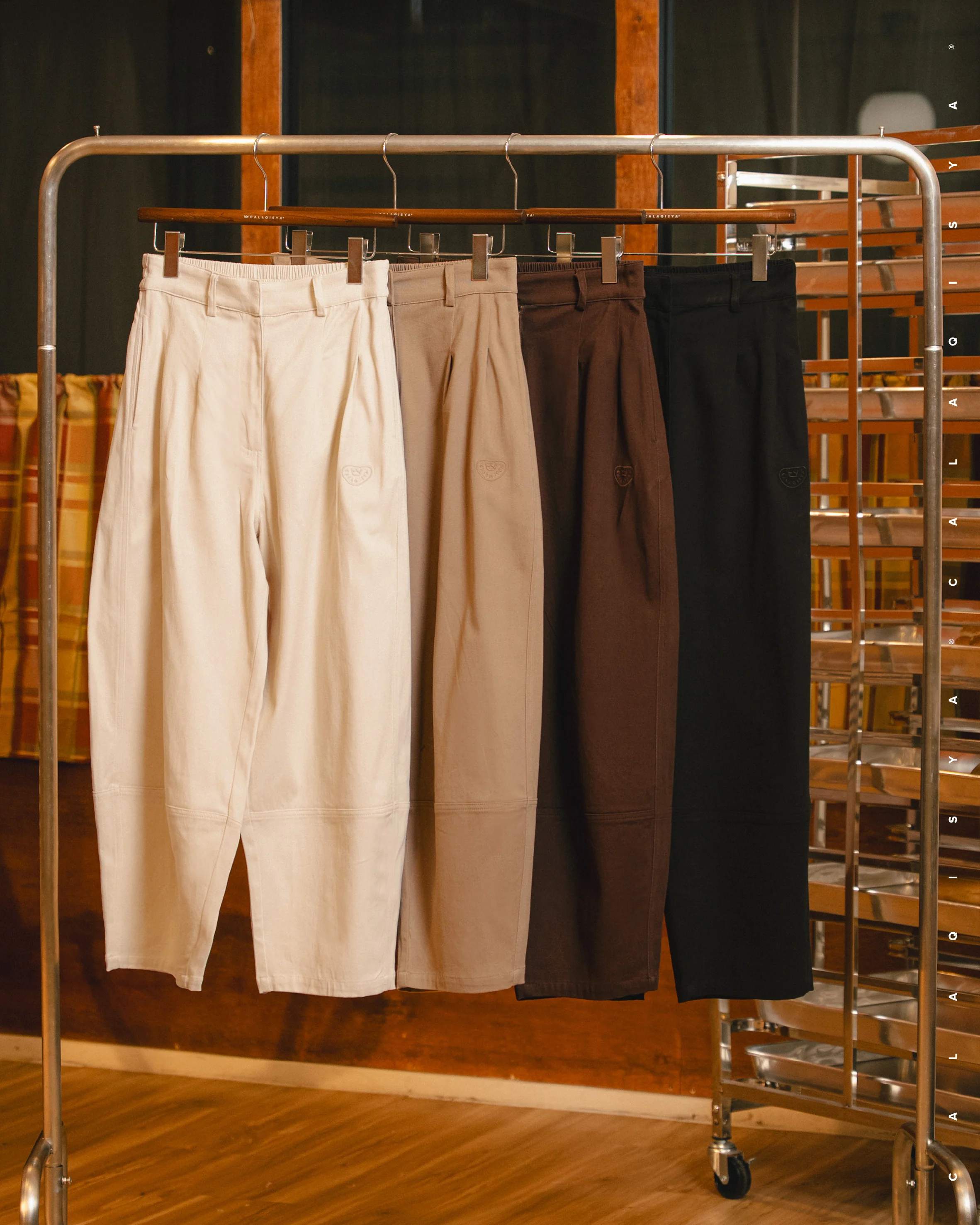 BFSCT COCOON PANTS IN CINNAMON SWIRL - Image 4