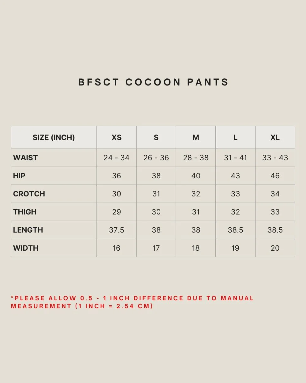 BFSCT COCOON PANTS IN COPPER BROWN - Image 5