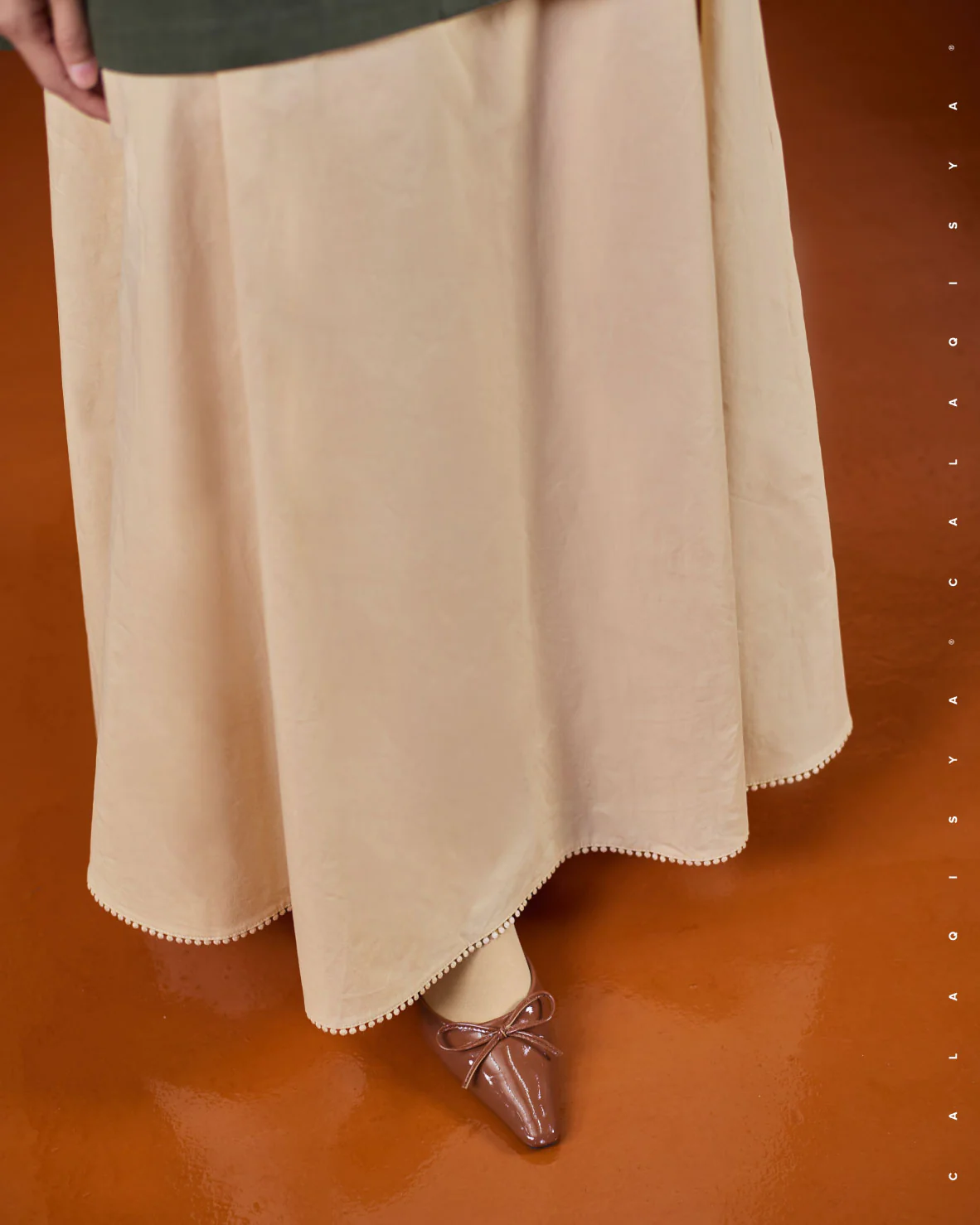 BLOOM TULIP SKIRT IN DAWN (FULLY LINED) - Image 3