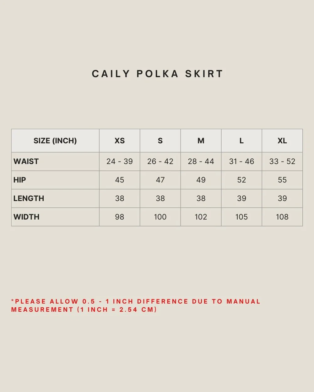 CAILY POLKA SKIRT IN B02 - Image 5