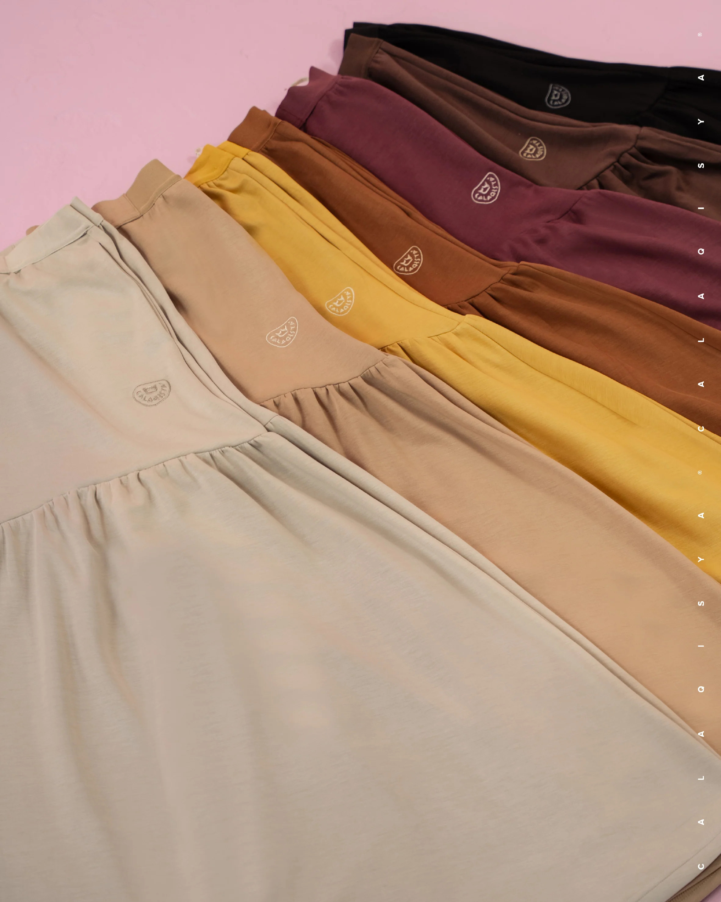 CAILY RUSH SKIRT IN PORCINI - Image 5