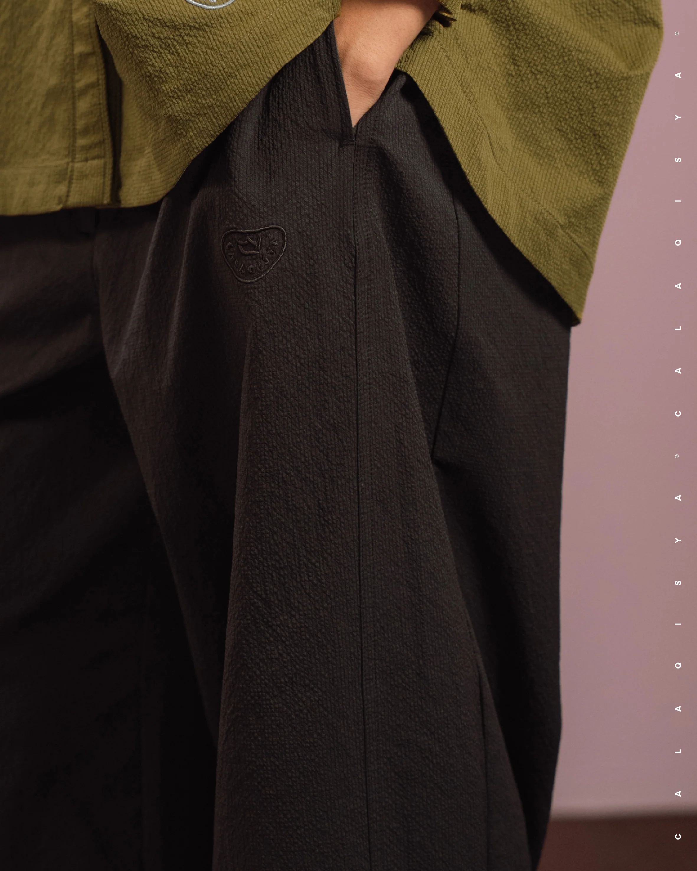 COCOON BRULEE PANTS IN BLACK - Image 3