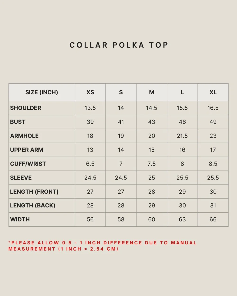 COLLAR POLKA TOP IN B01 - Image 5