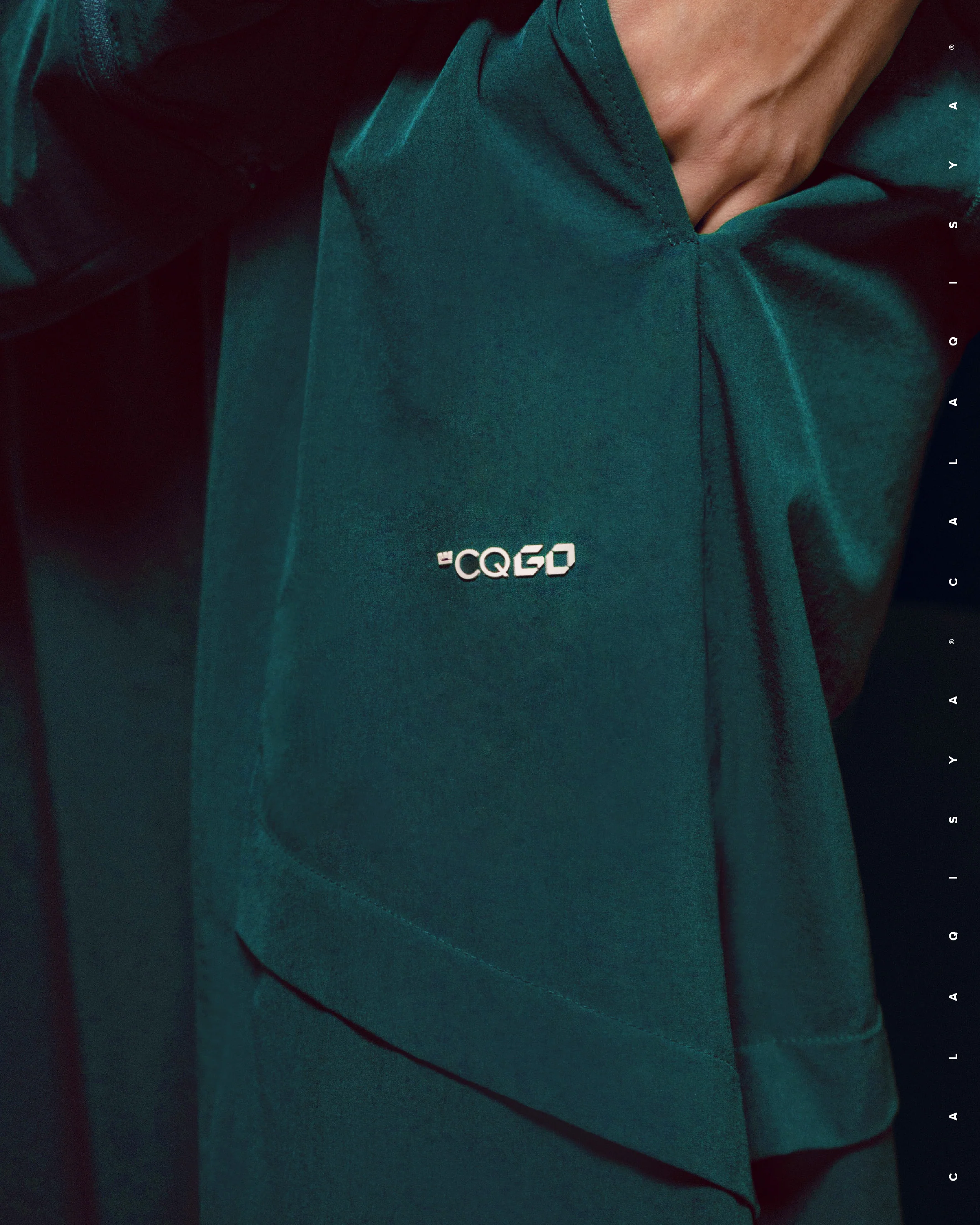 CQ GO : DEUCE PANTS 2.0 IN SEA MOSS - Image 3