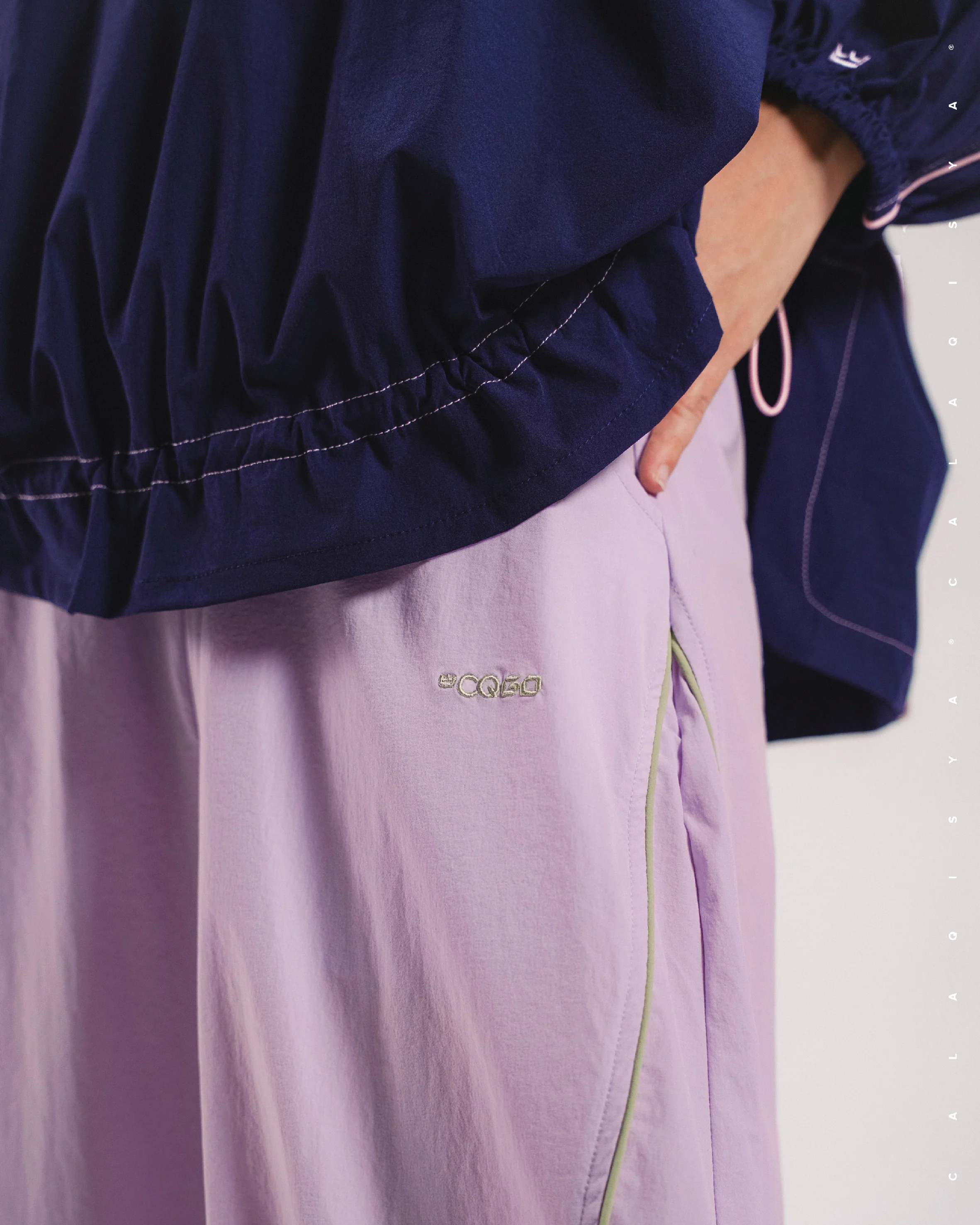 CQ GO FLOW PANTS IN WINSOME ORCHID - Image 3