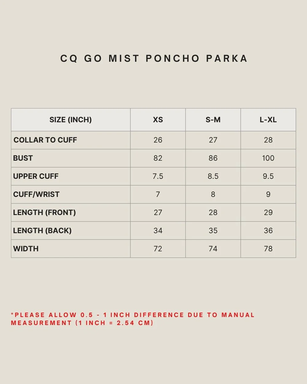 CQ GO MIST PONCHO PARKA IN PORT ROYALE - Image 6