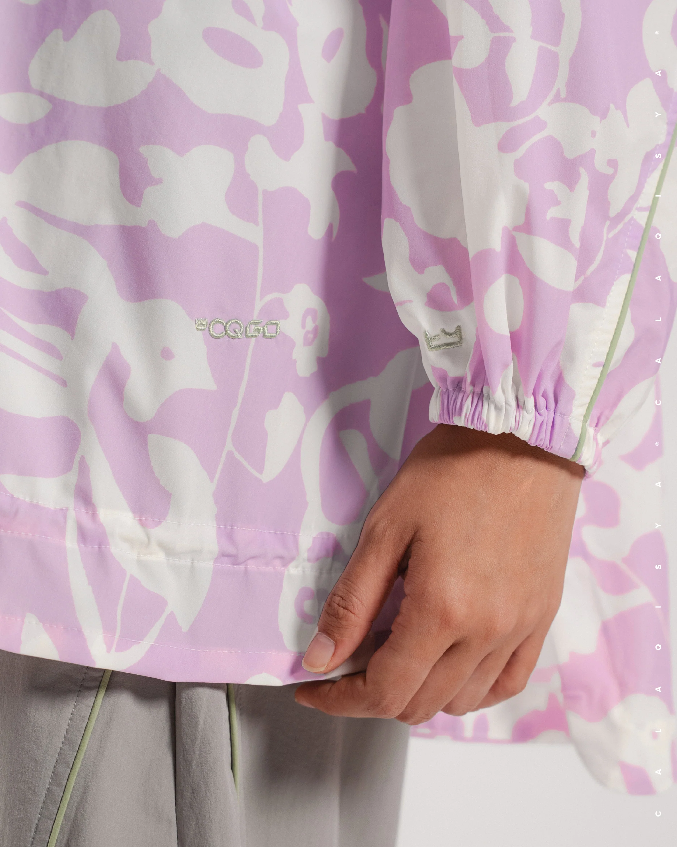 CQ GO QUINN PRINTED PARKA IN PIROUETTE - Image 4