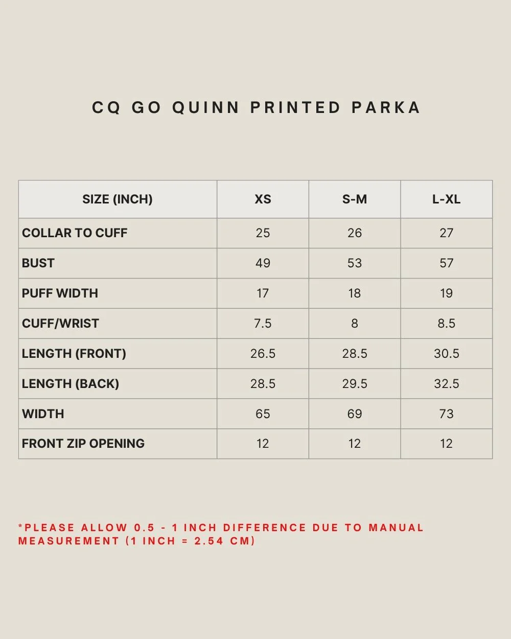 CQ GO QUINN PRINTED PARKA IN PIROUETTE - Image 6