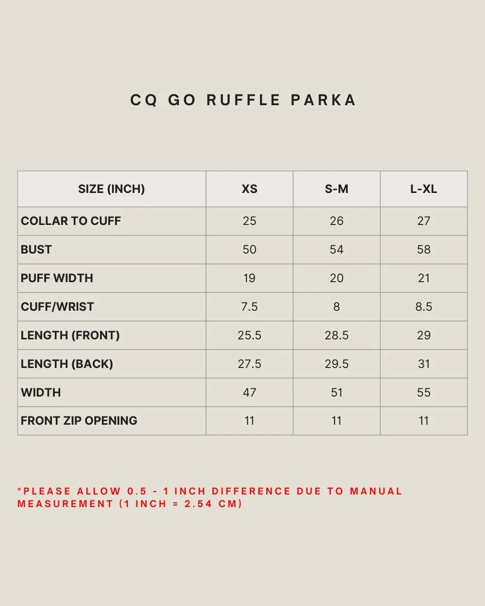 CQ GO RUFFLE PARKA IN BLACK - Image 6