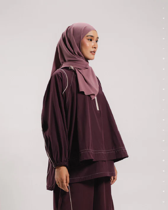 CQ GO RUFFLE PARKA IN FUDGE - Image 3