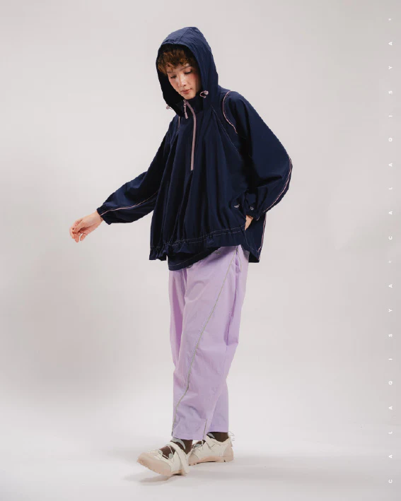 CQ GO RUFFLE PARKA IN INKLING - Image 3