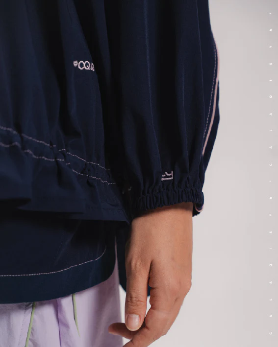 CQ GO RUFFLE PARKA IN INKLING - Image 4