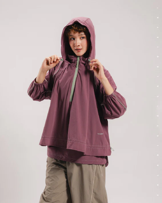 CQ GO RUFFLE PARKA IN MALAGA