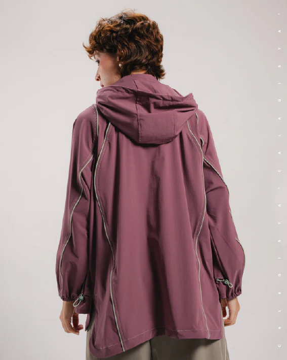 CQ GO RUFFLE PARKA IN MALAGA - Image 3