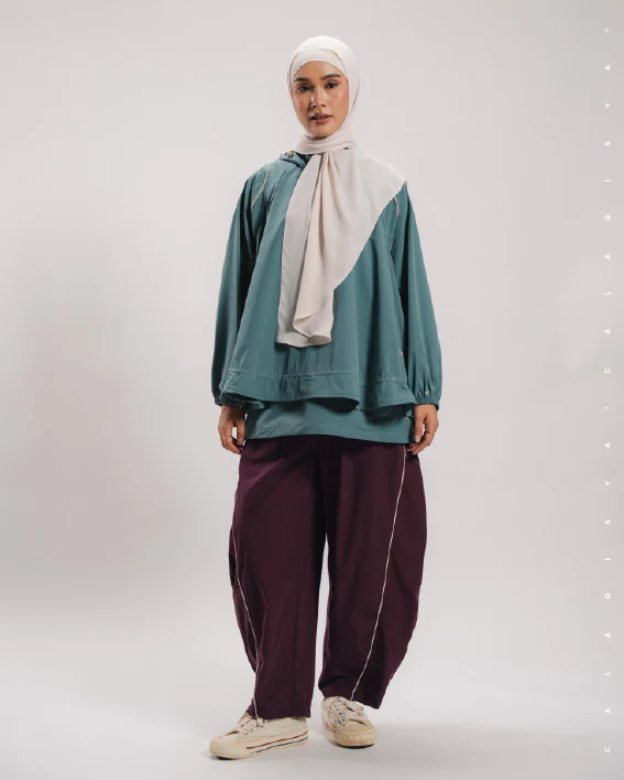 CQ GO RUFFLE PARKA IN TROOPER