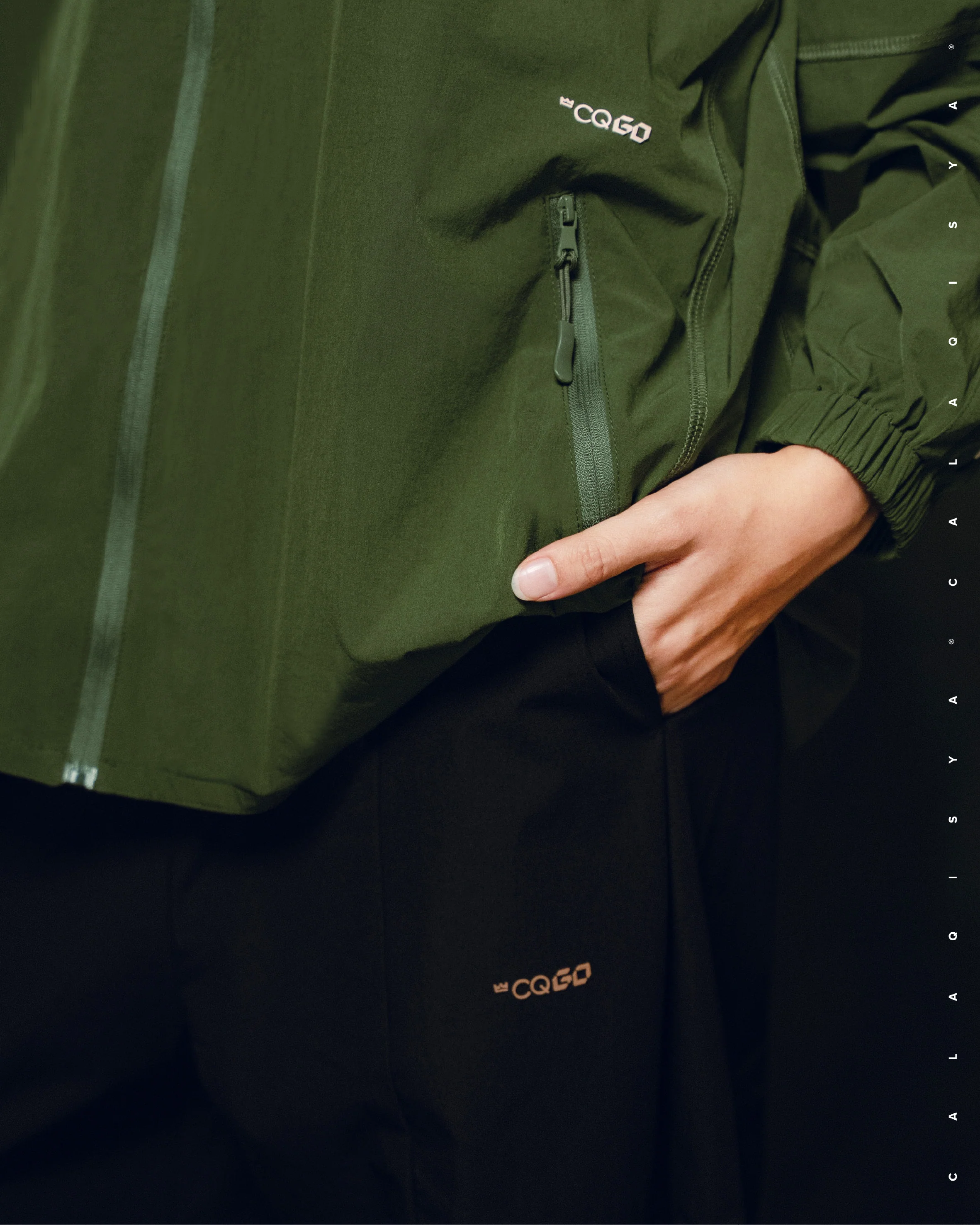 CQ GO WALK TAPERED PANTS IN BLACK - Image 3