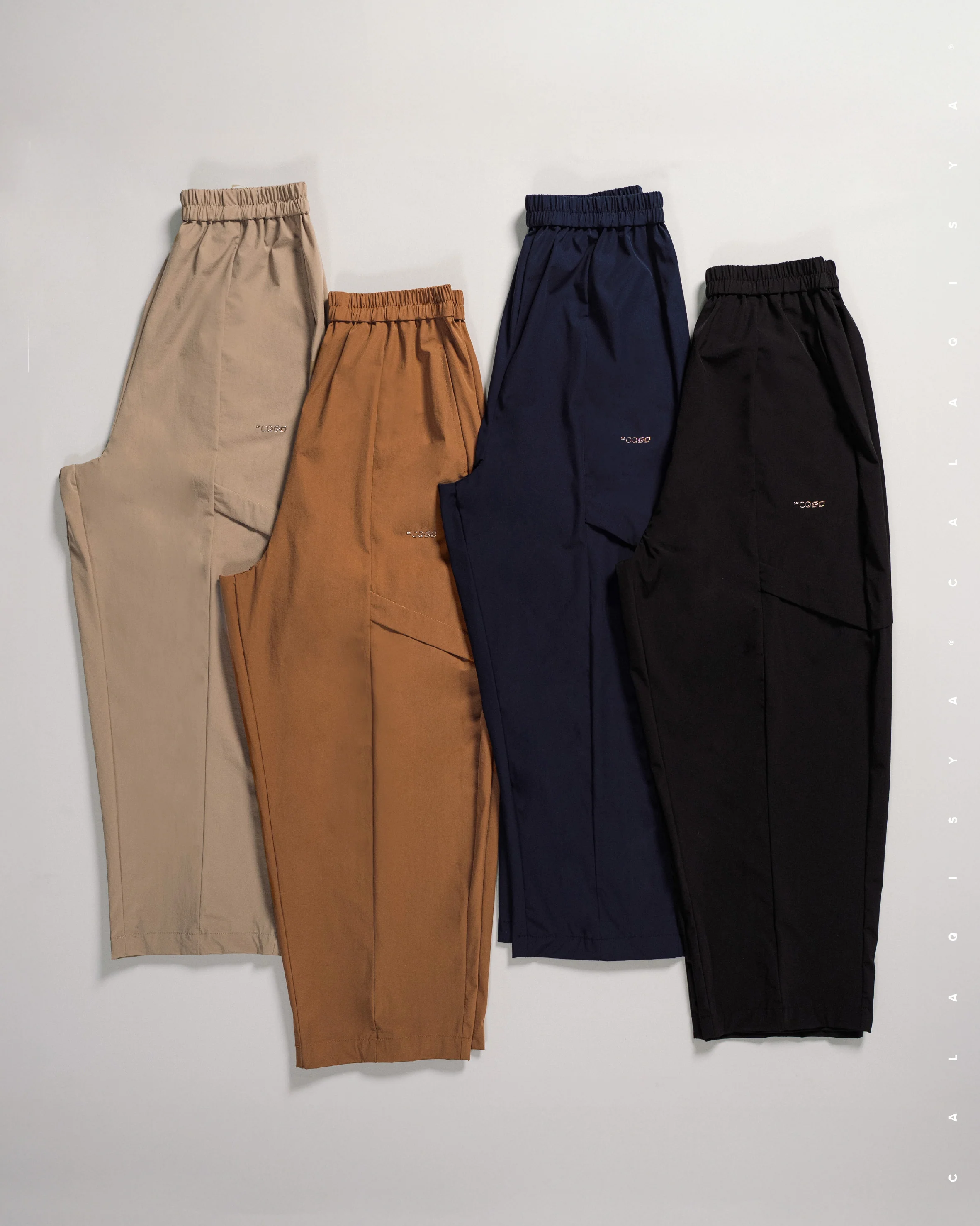 CQ GO : WALK TAPERED PANTS IN EVENING BLUE - Image 4