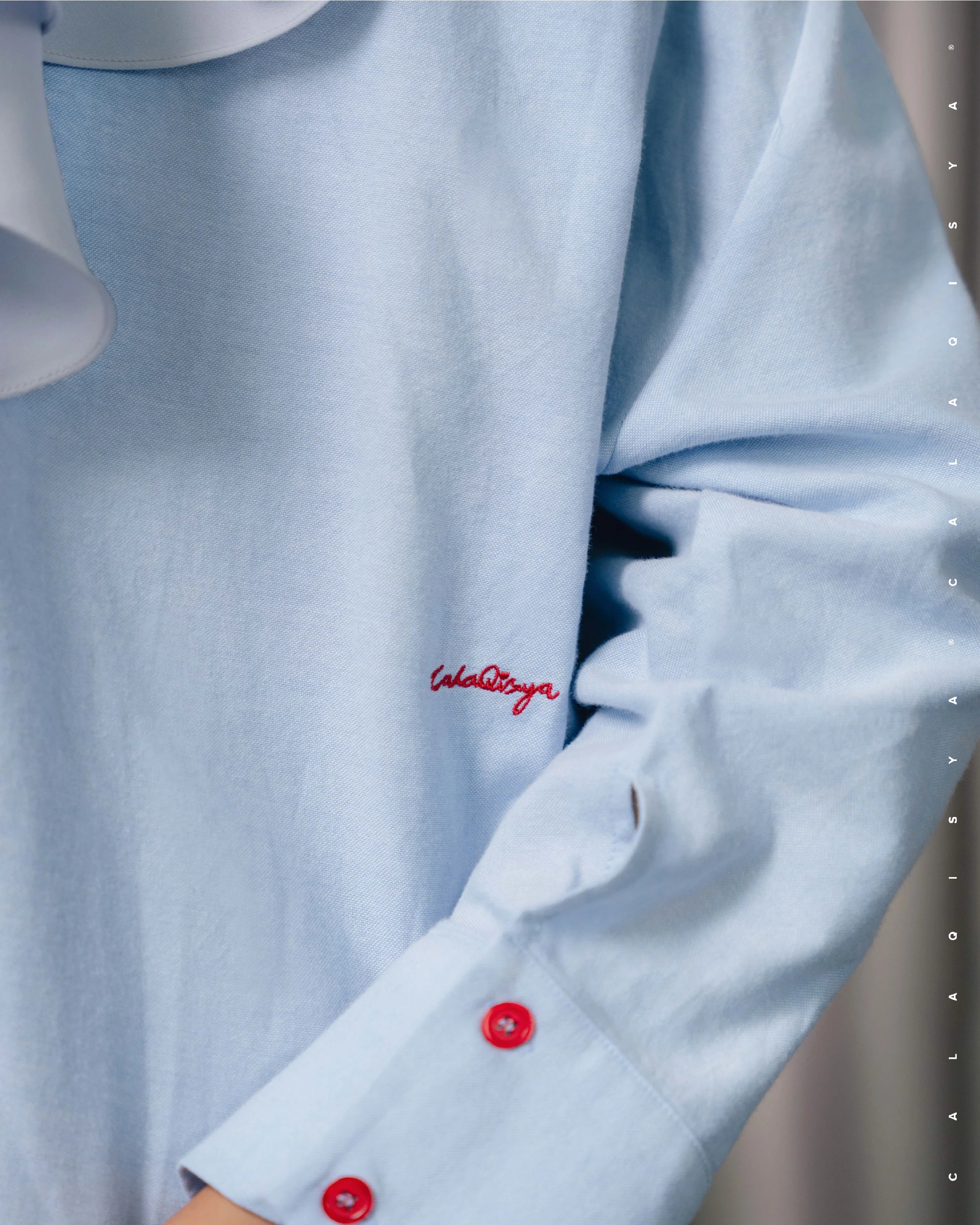 CQ OXFORD SHIRT (100% COTTON) IN WINDSURFER - Image 4