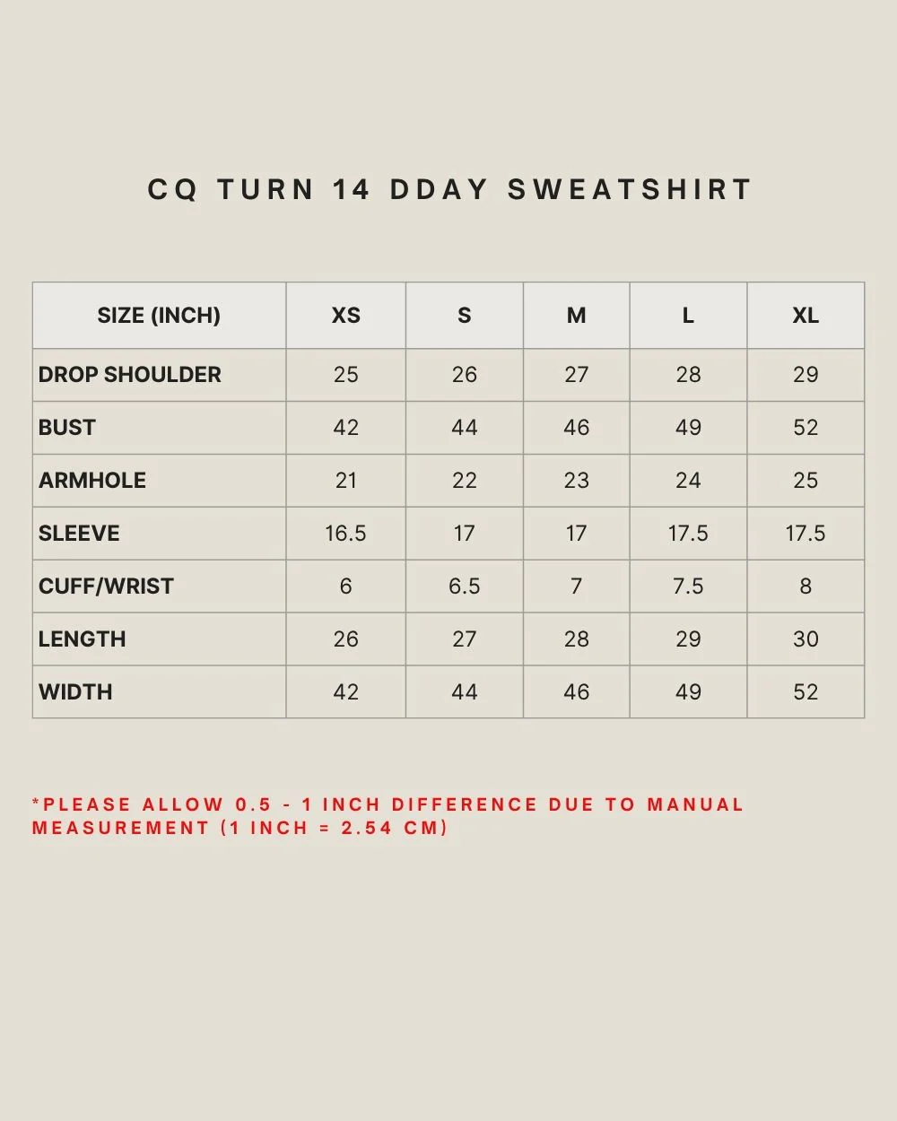 CQ TURN 14 DDAY SWEATSHIRT IN BLACK - Image 6