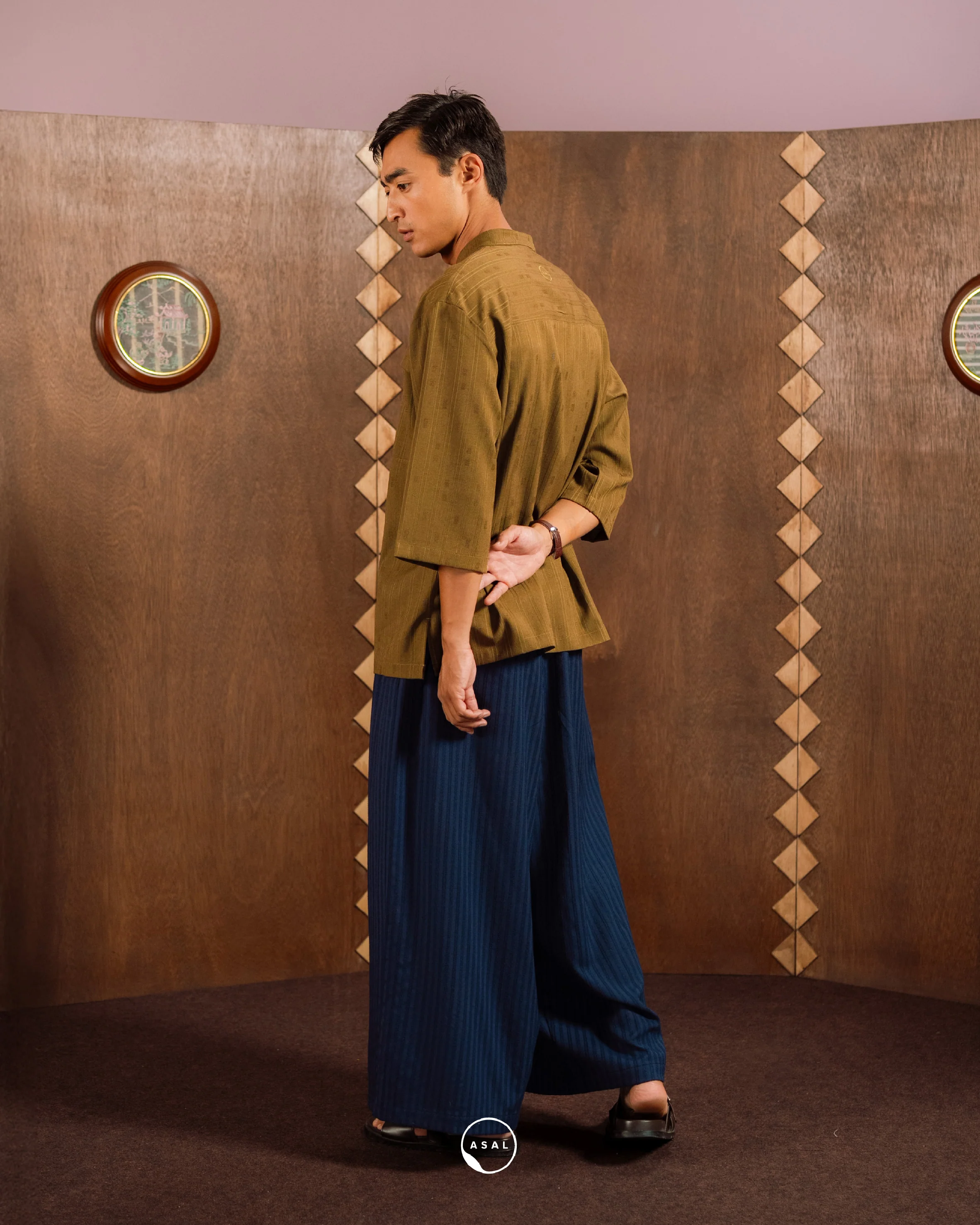 BAKTI PANTS IN MARITIME BLUE - Image 3