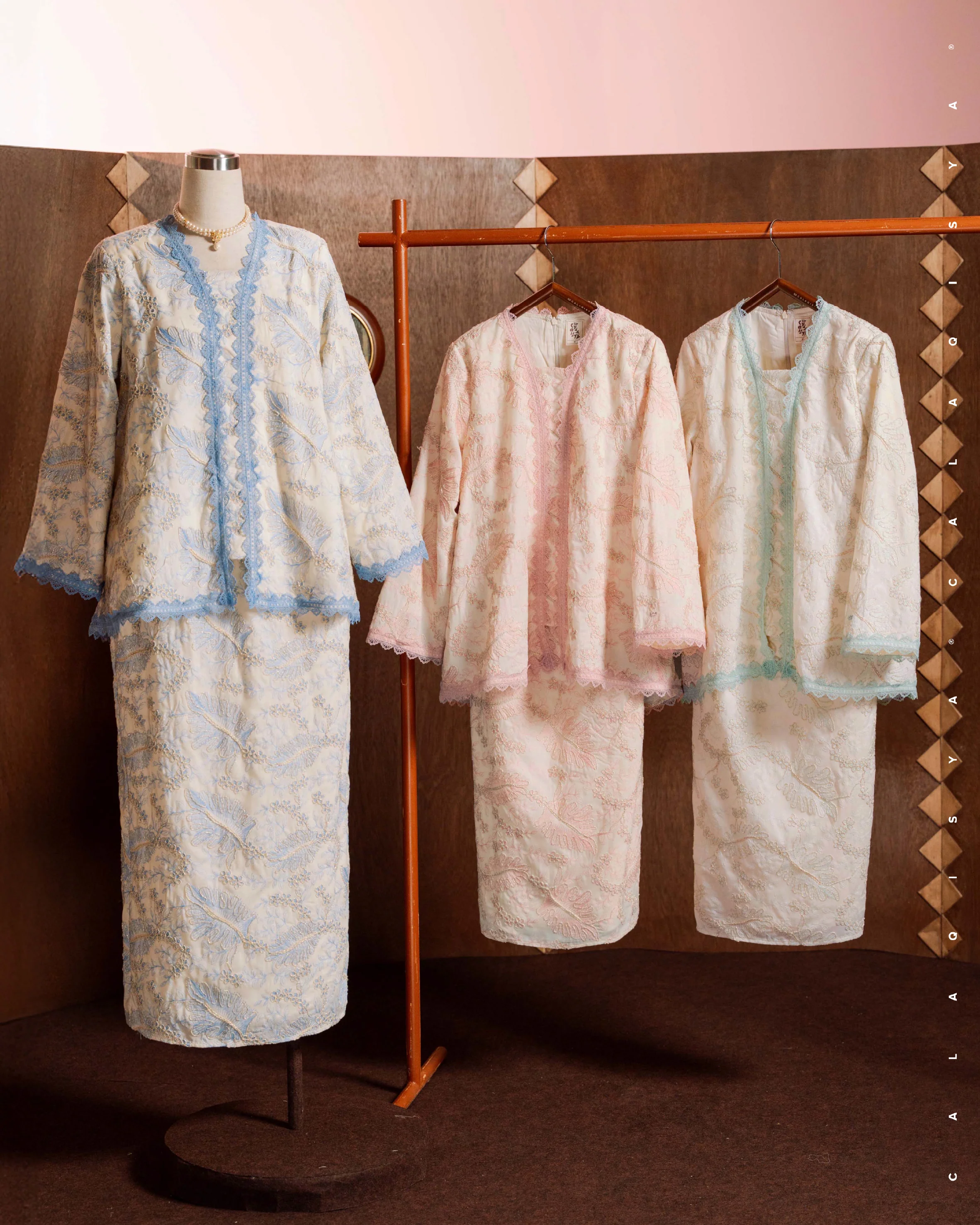 JUITA IN PALE ROSETTE (FULLY LINED) - Image 4