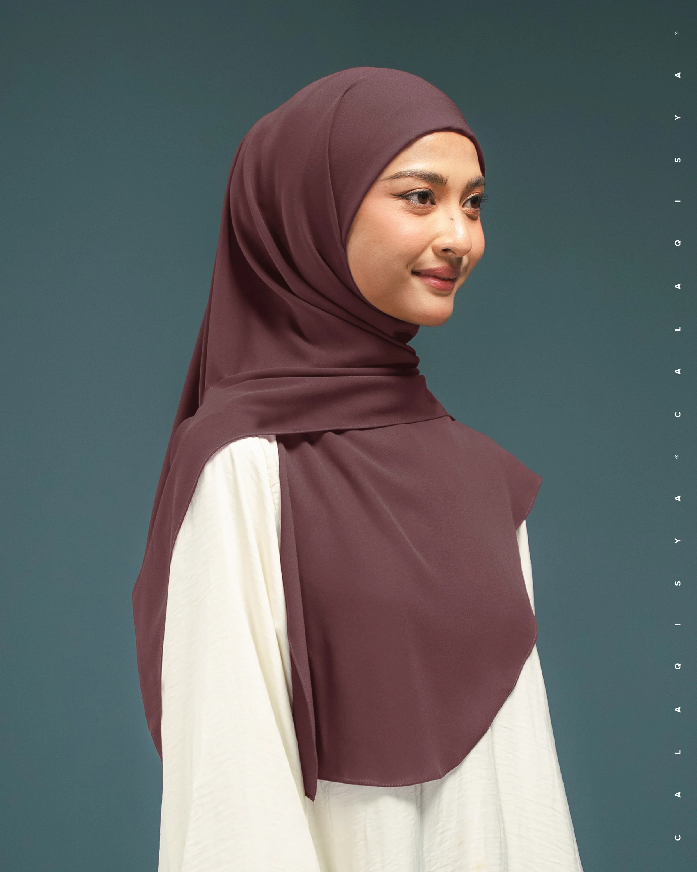 DANIAH FULL UNDERSCARF IN CATAWBA GRAPE