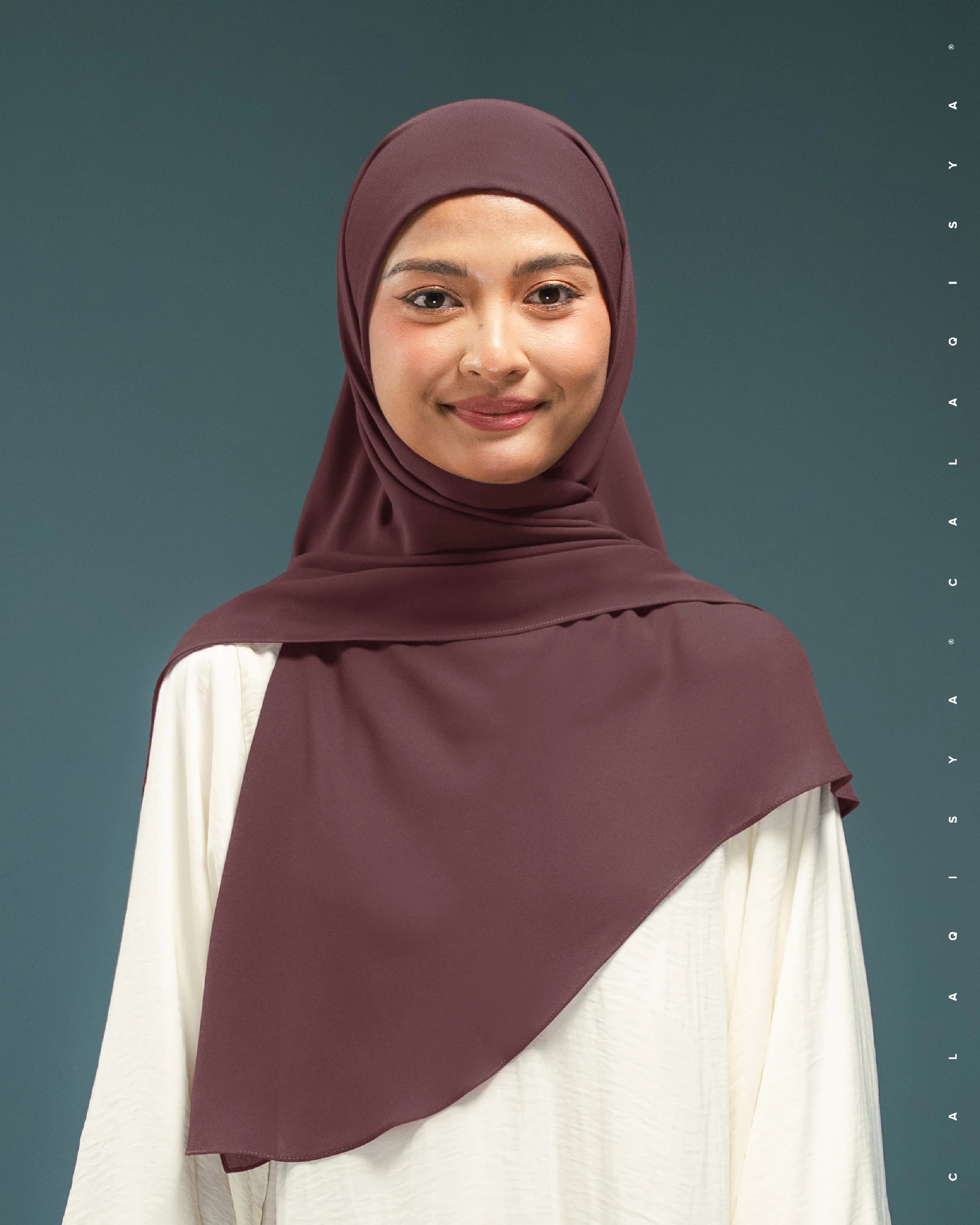DANIAH FULL UNDERSCARF IN CATAWBA GRAPE - Image 2