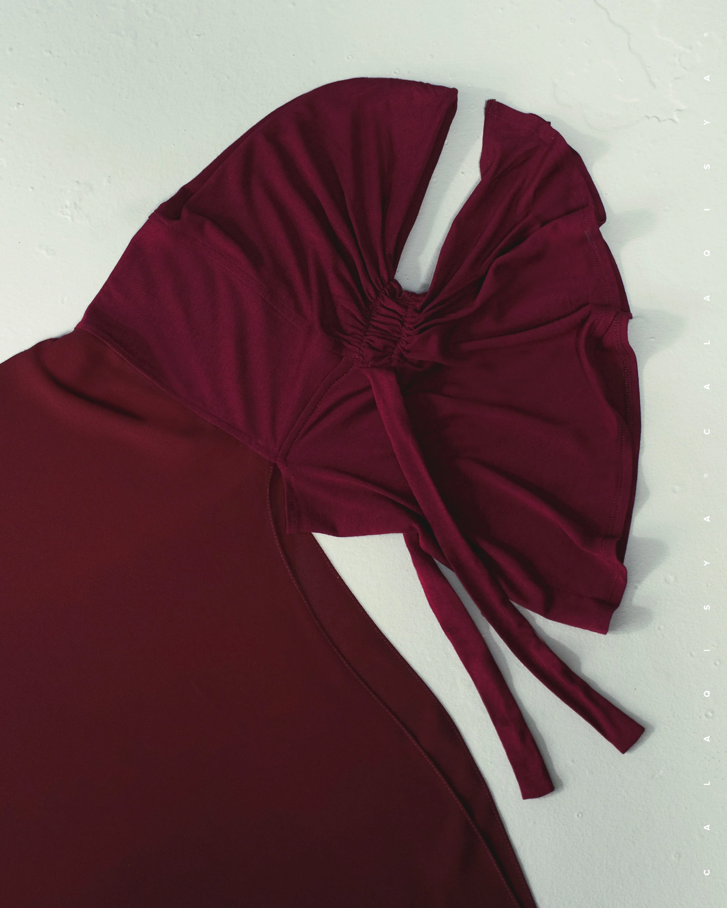 DANIAH FULL UNDERSCARF IN POWDER PINK - Image 5
