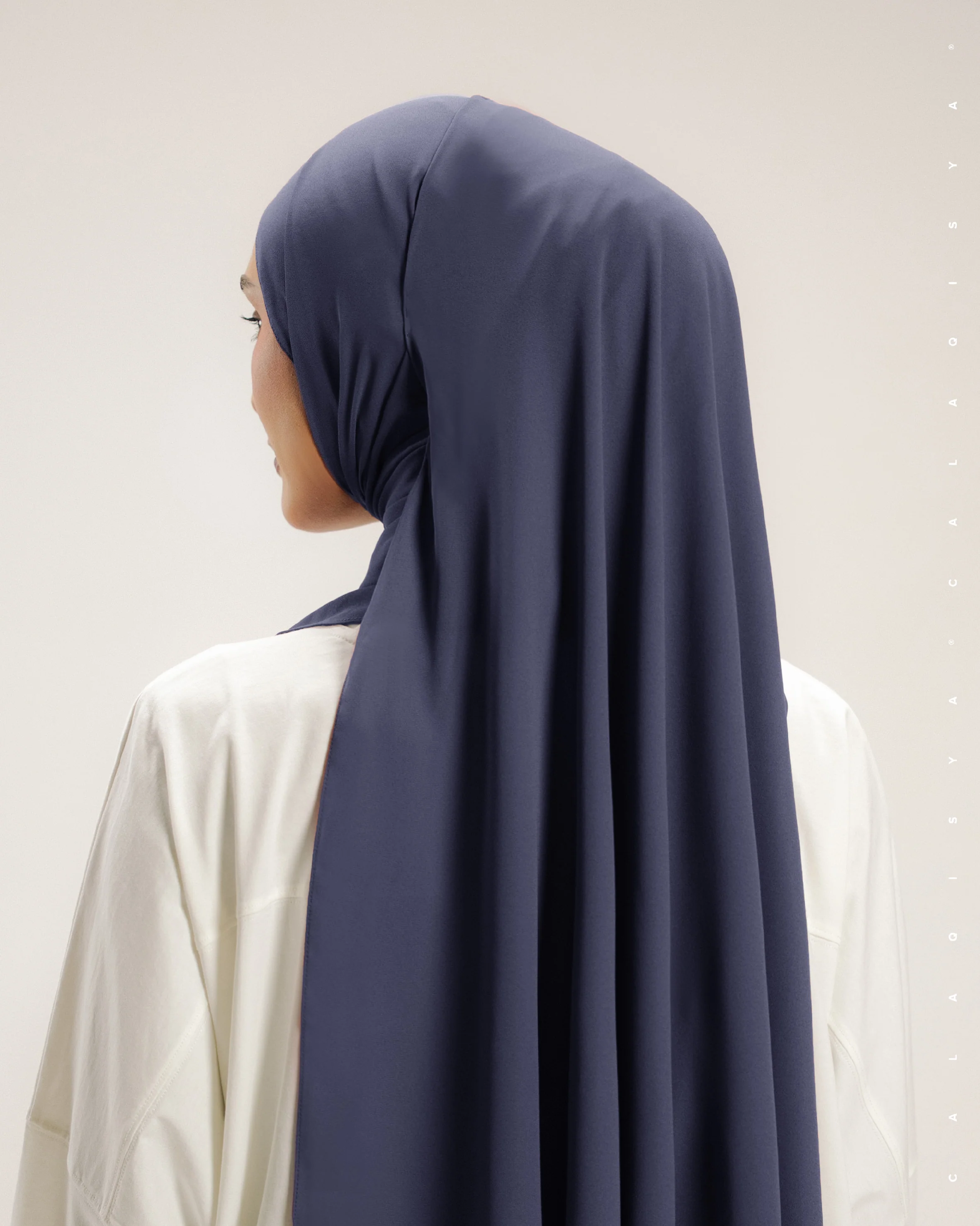 DANIAH SHAWL 2.0 IN CROWN BLUE - Image 2