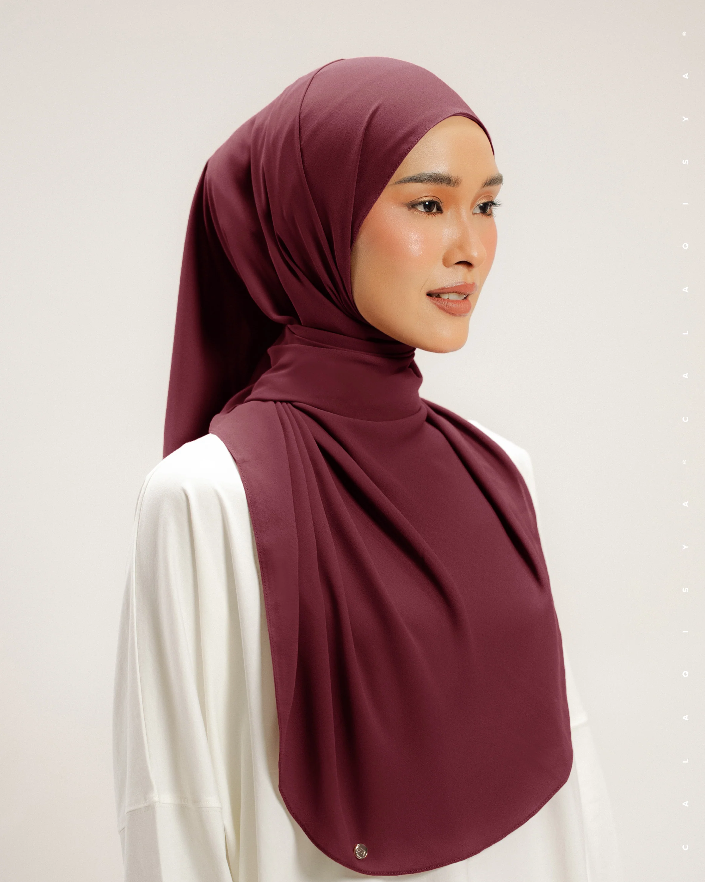 DANIAH SHAWL 2.0 IN TAWNY PORT