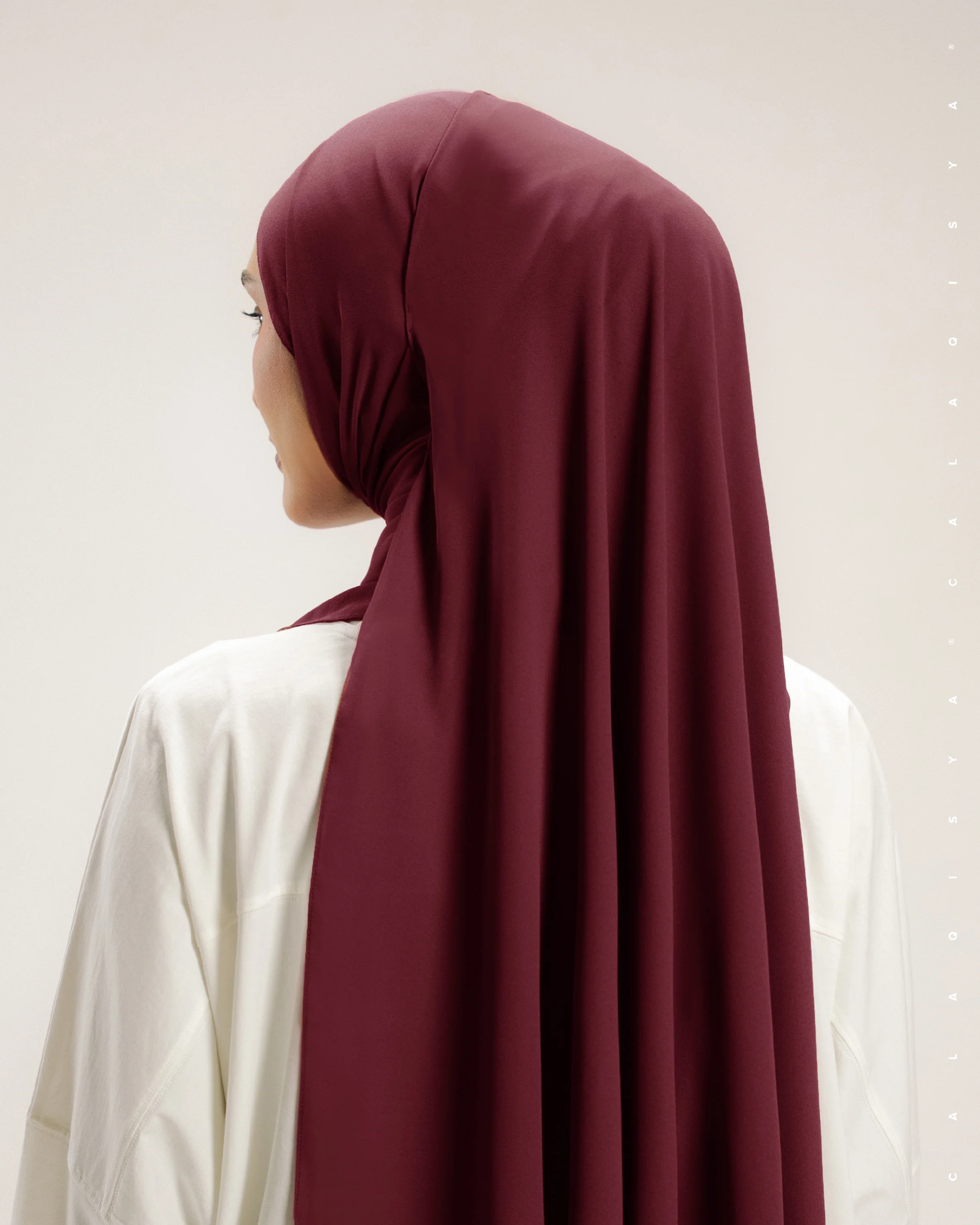 DANIAH SHAWL 2.0 IN TAWNY PORT - Image 2