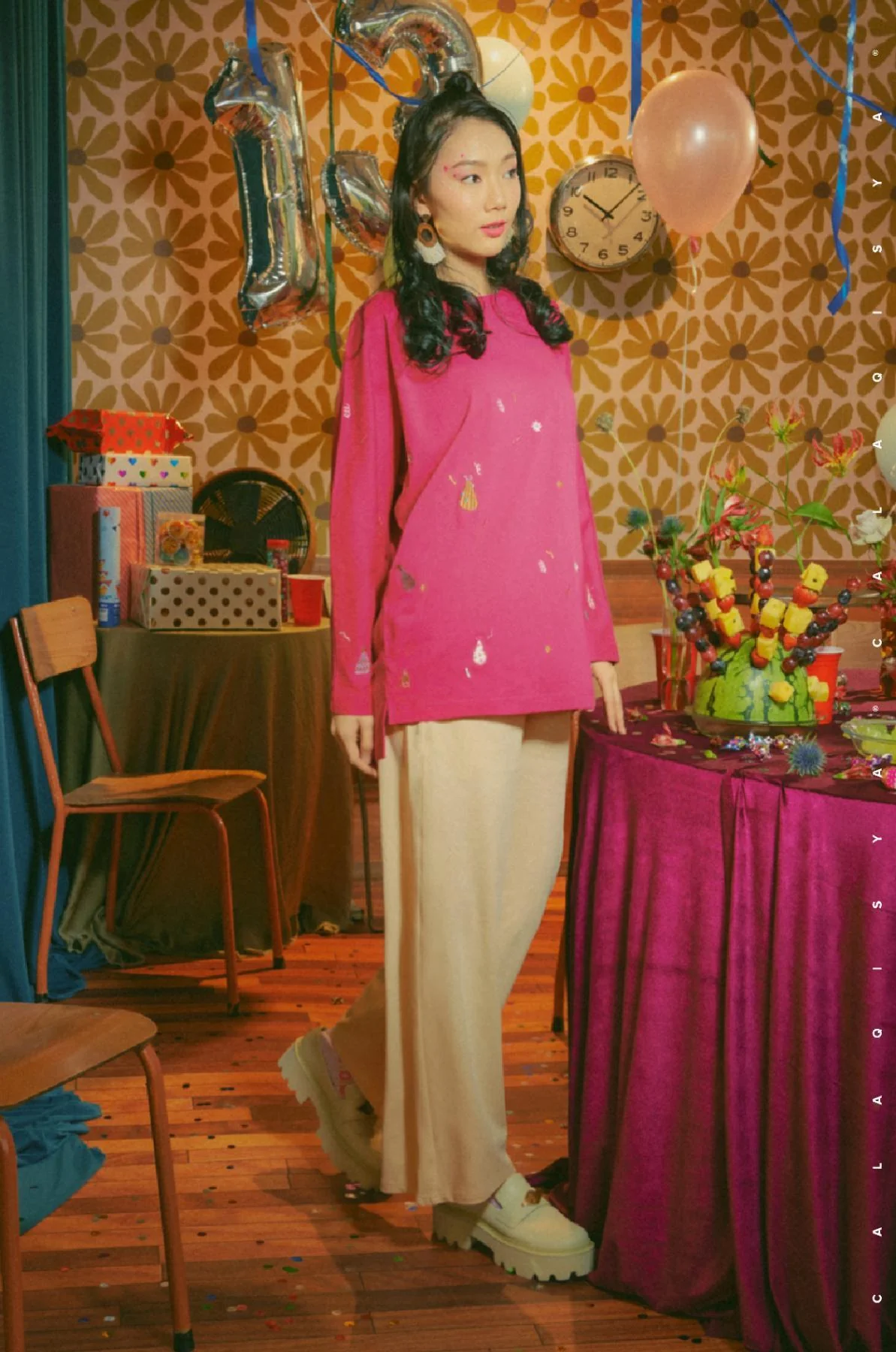 DDAY BREATHE STRAIGHT PANTS IN  PRISTINE - Image 3
