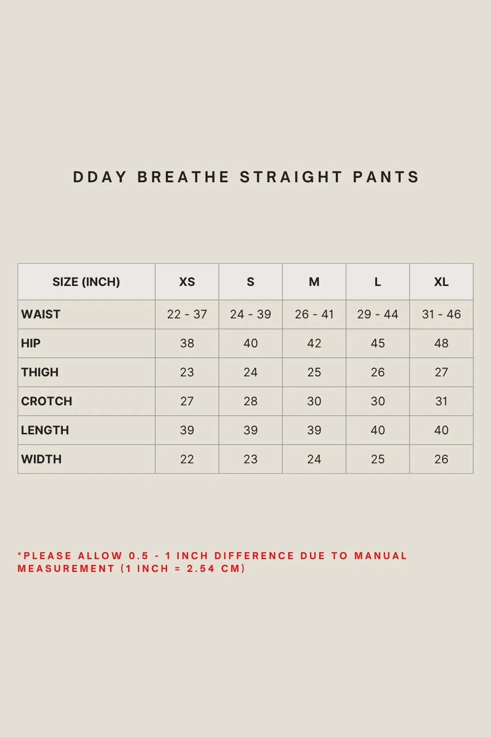 DDAY BREATHE STRAIGHT PANTS IN  PRISTINE - Image 5