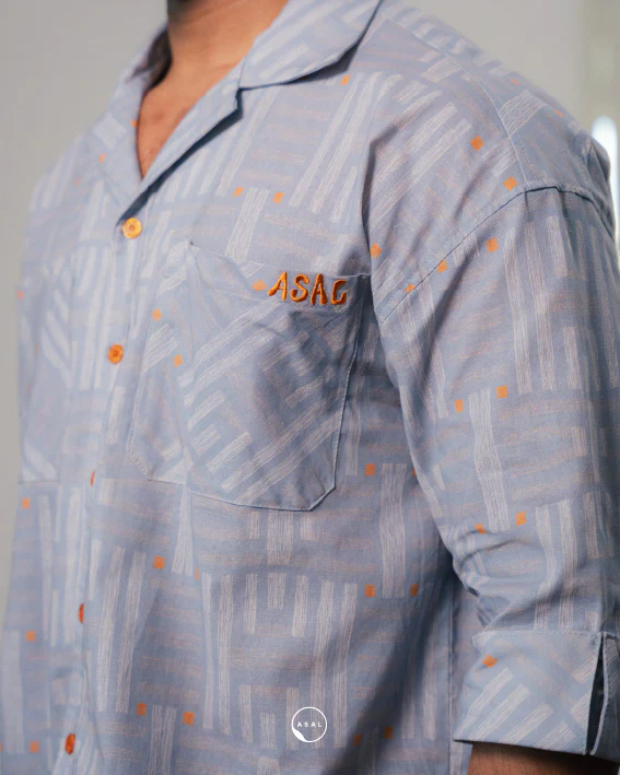ASAL DEPT SHIRT IN CASHMERE BLUE - Image 3