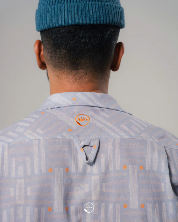ASAL DEPT SHIRT IN CASHMERE BLUE - Image 4