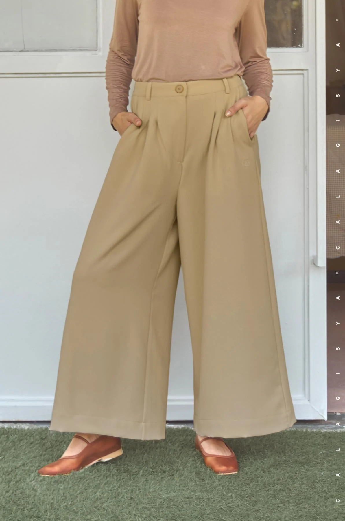 ELSIE PANTS IN SESAME