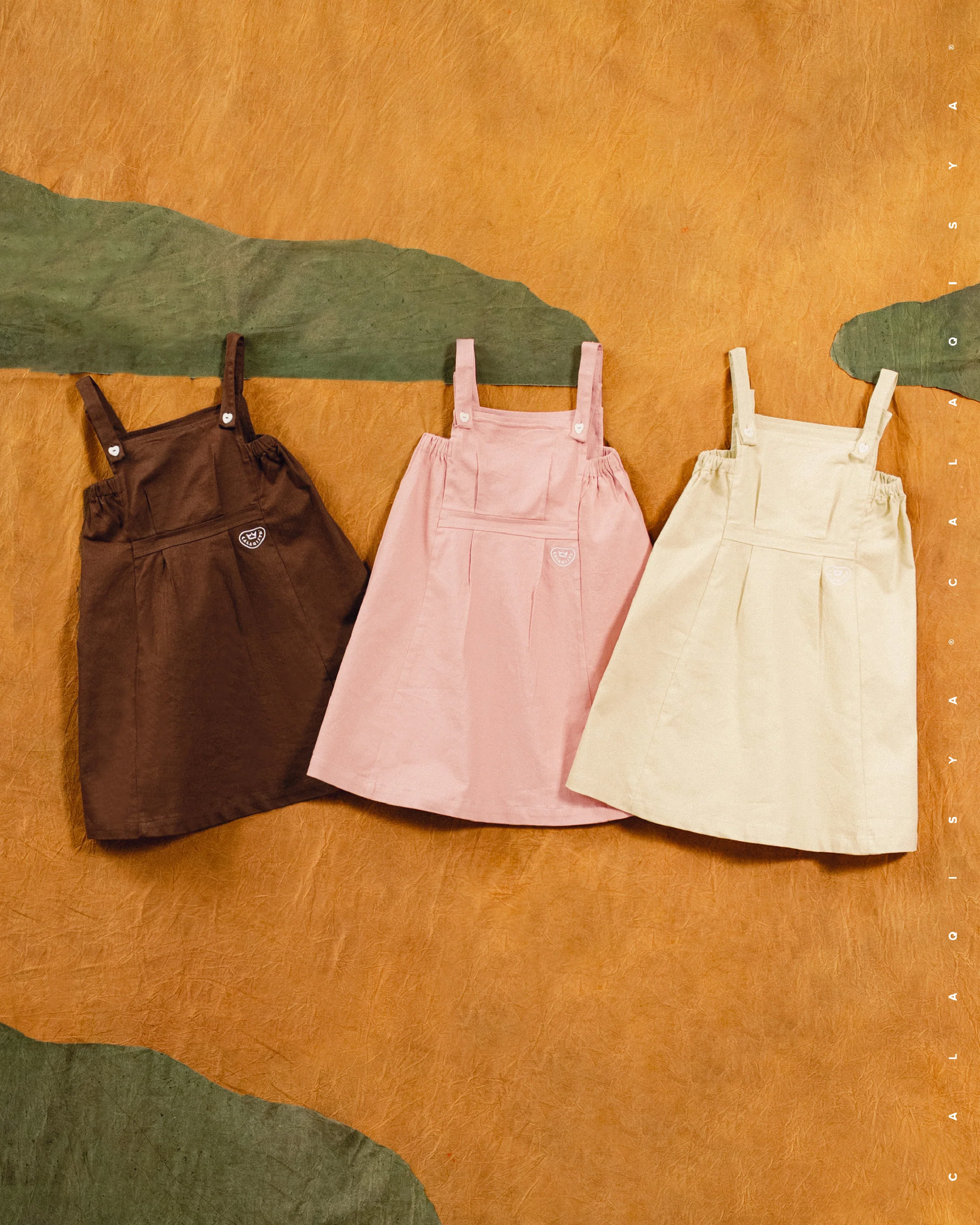 WOOZY OVERALL KIDS IN PEARL BLUSH - Image 3