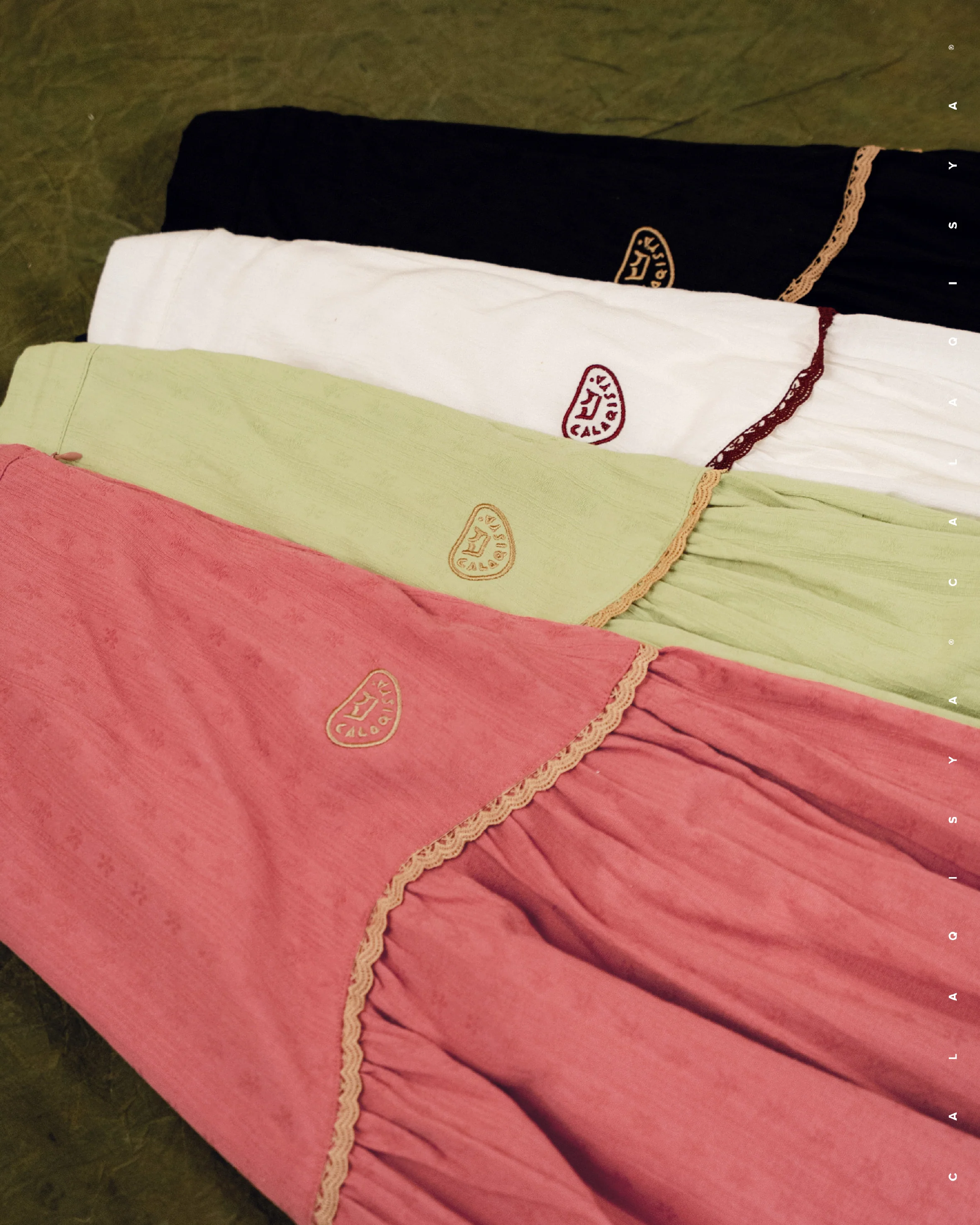 SUNLIT SKIRT IN GARNET ROSE - Image 3