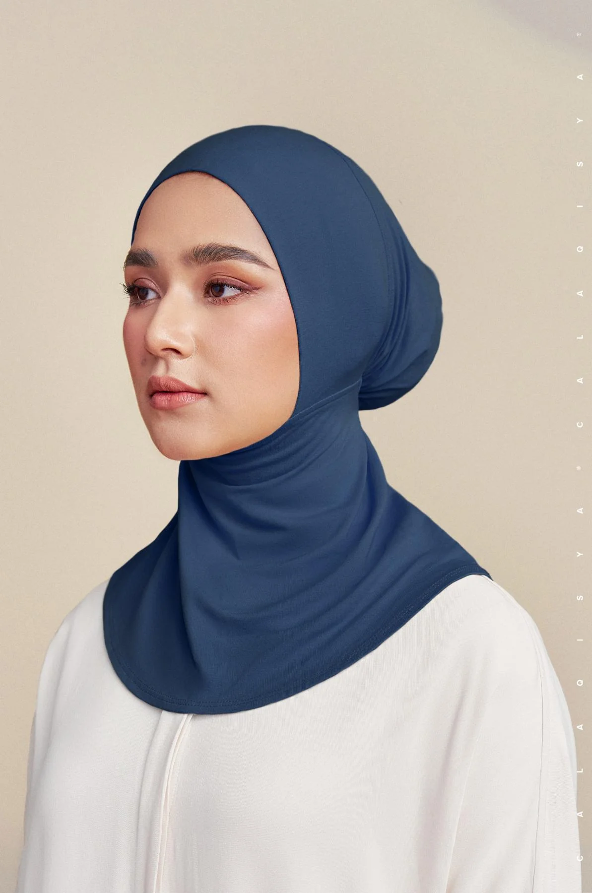 FULL UNDERSCARF IN BLUE DEPTHS (ODOURLESS)