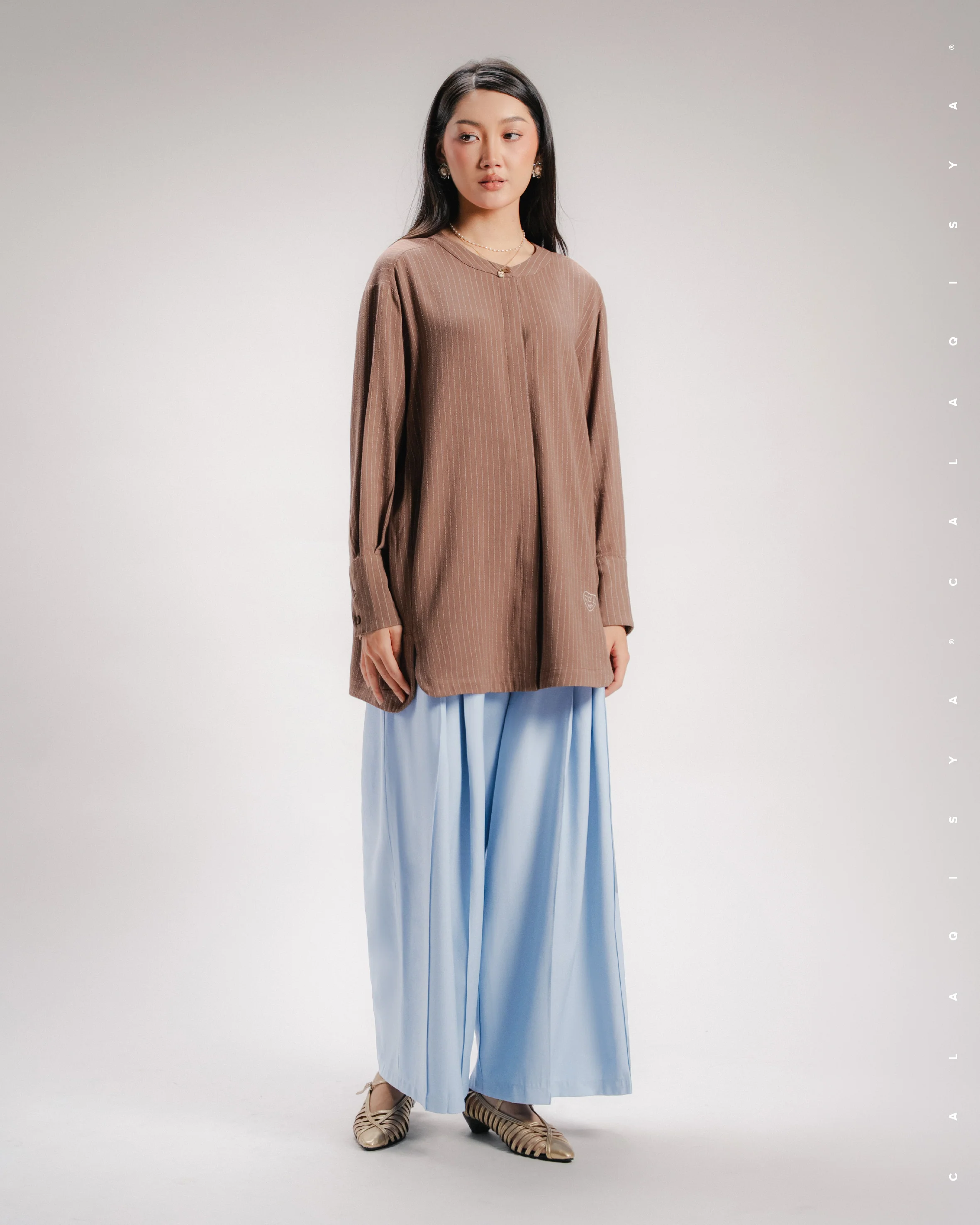 GROVE PANTS IN BLUE FINCH - Image 3