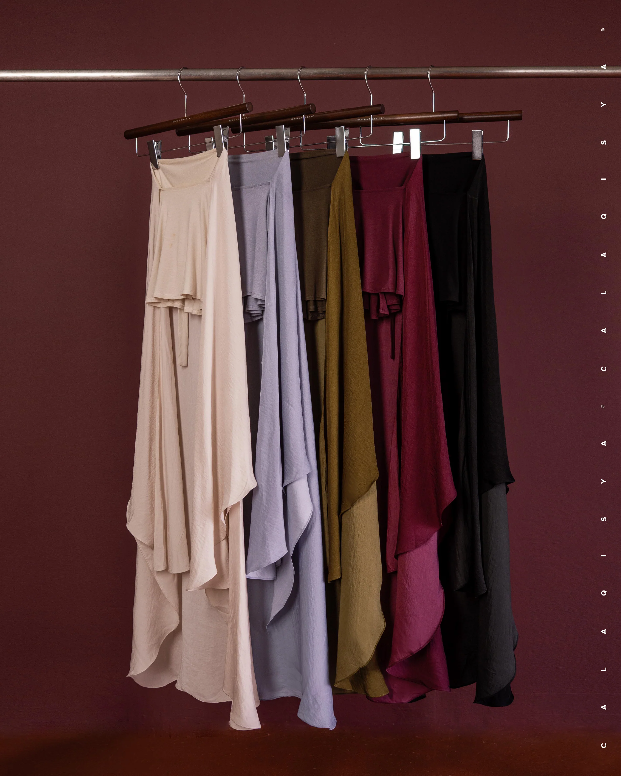 HAJJA TIE BACK FULL UNDERSCARF (XL) IN SILVER SCONCE - Image 3