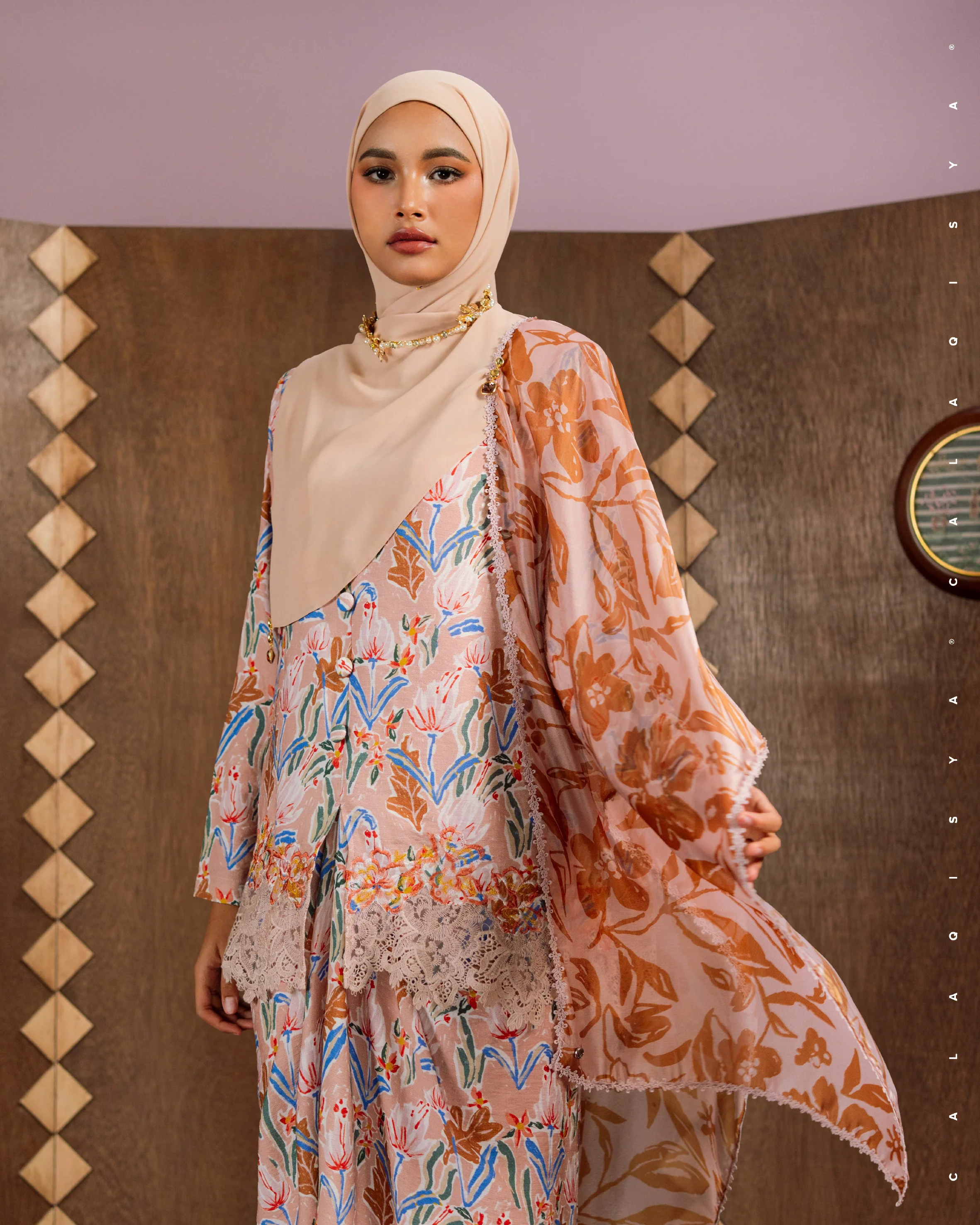 IMANE IN ROSE CLOUD (SELENDANG INCLUDED) - Image 2