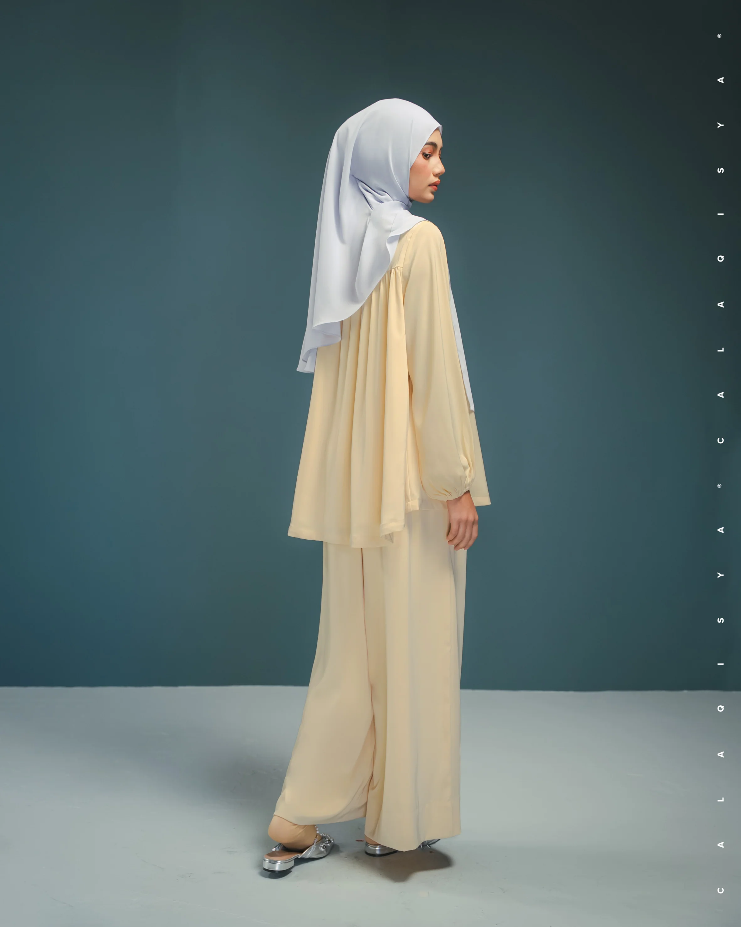 KATE PANTS 2.0 IN VANILLA CUSTARD - Image 4