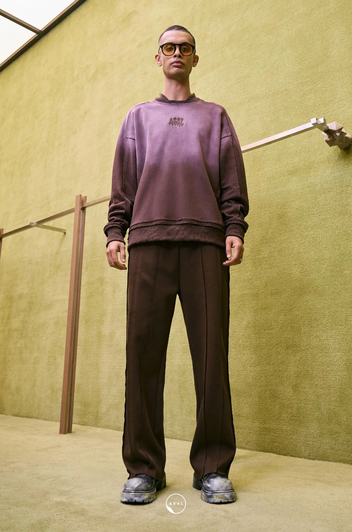 KLFW RUST PANTS IN CHOCOLATE TORTE - Image 3